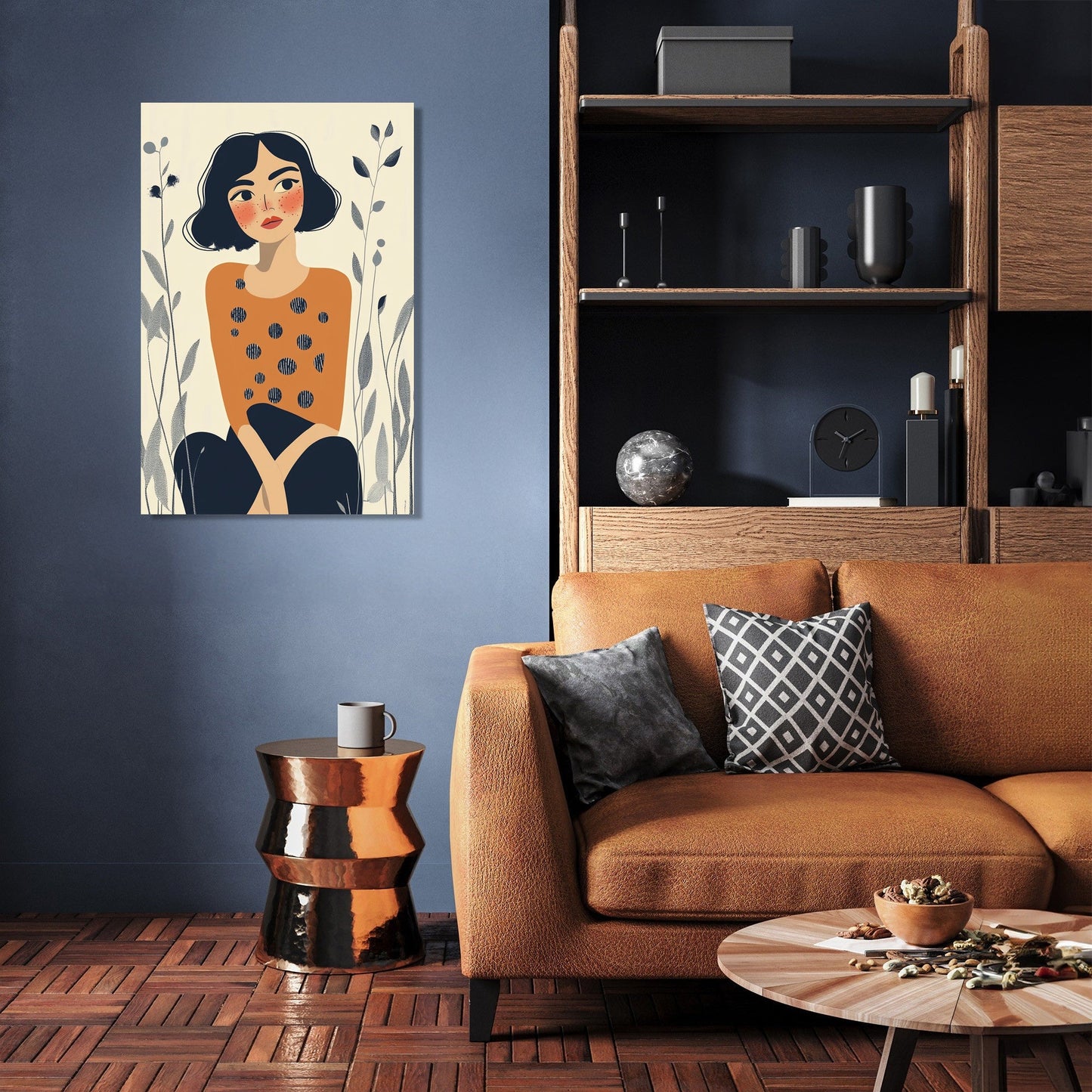 Bashful Woman's Dream Canvas