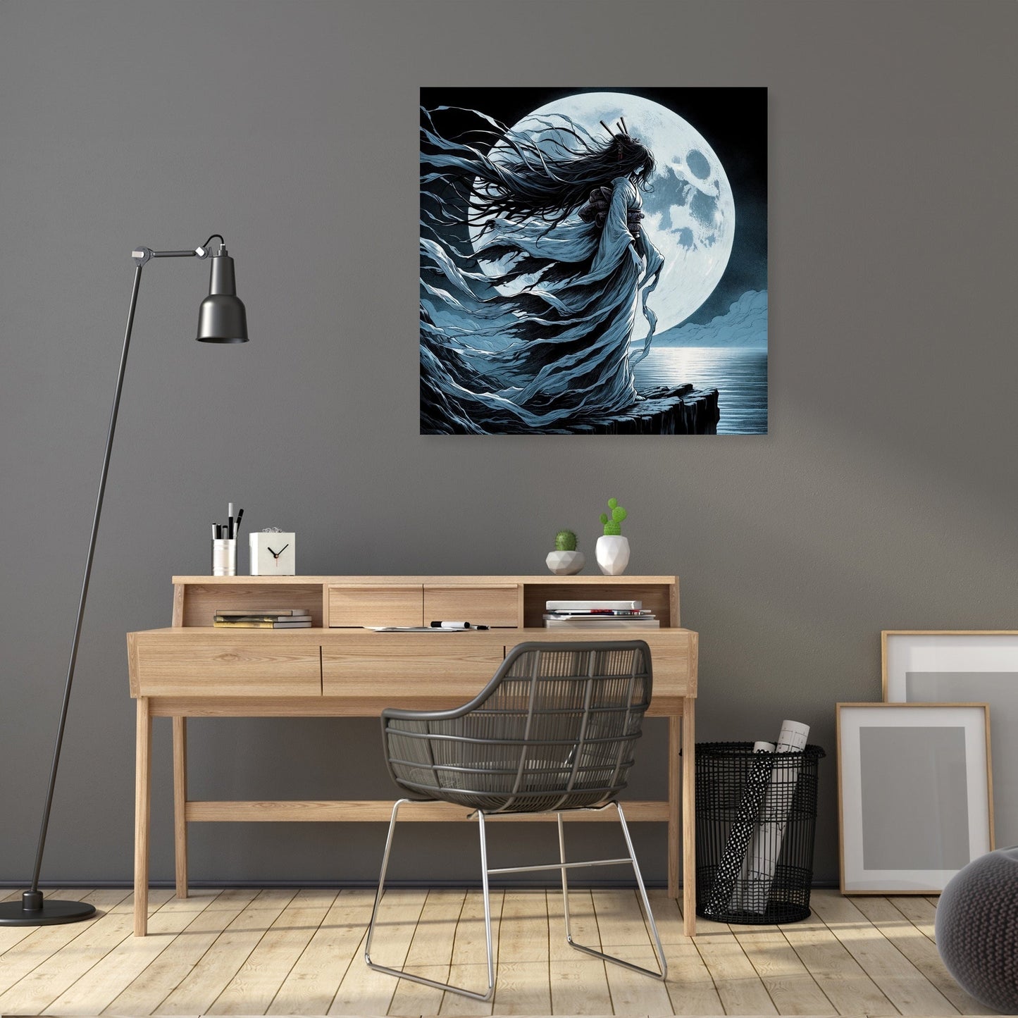 Cliffside Onryo Canvas