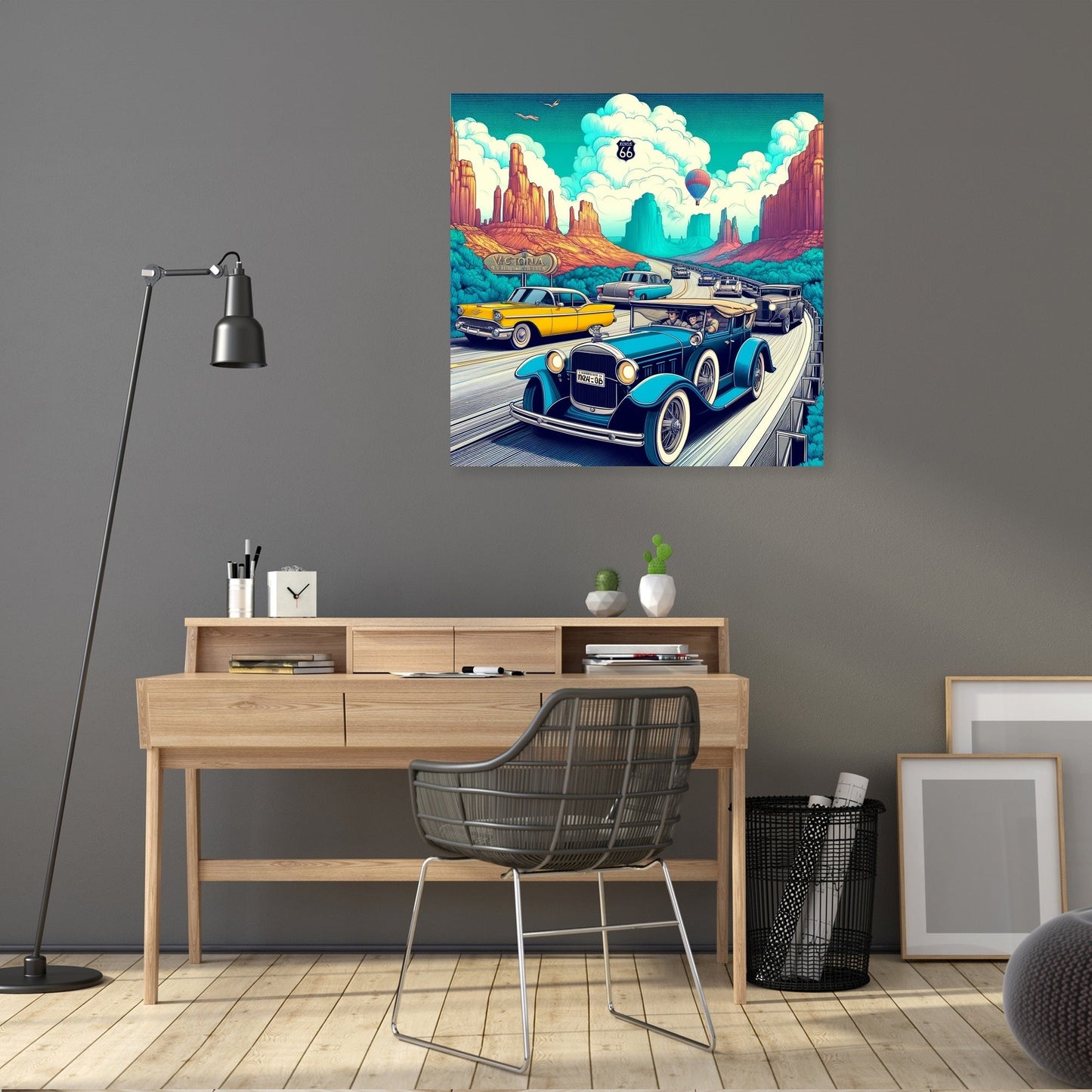 Retro Road Trip Canvas
