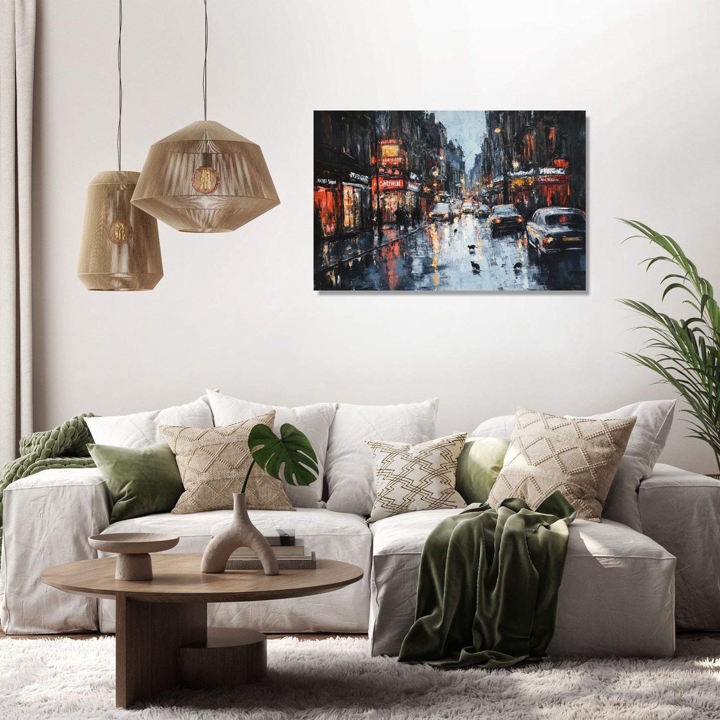 Urban Rat Race Canvas