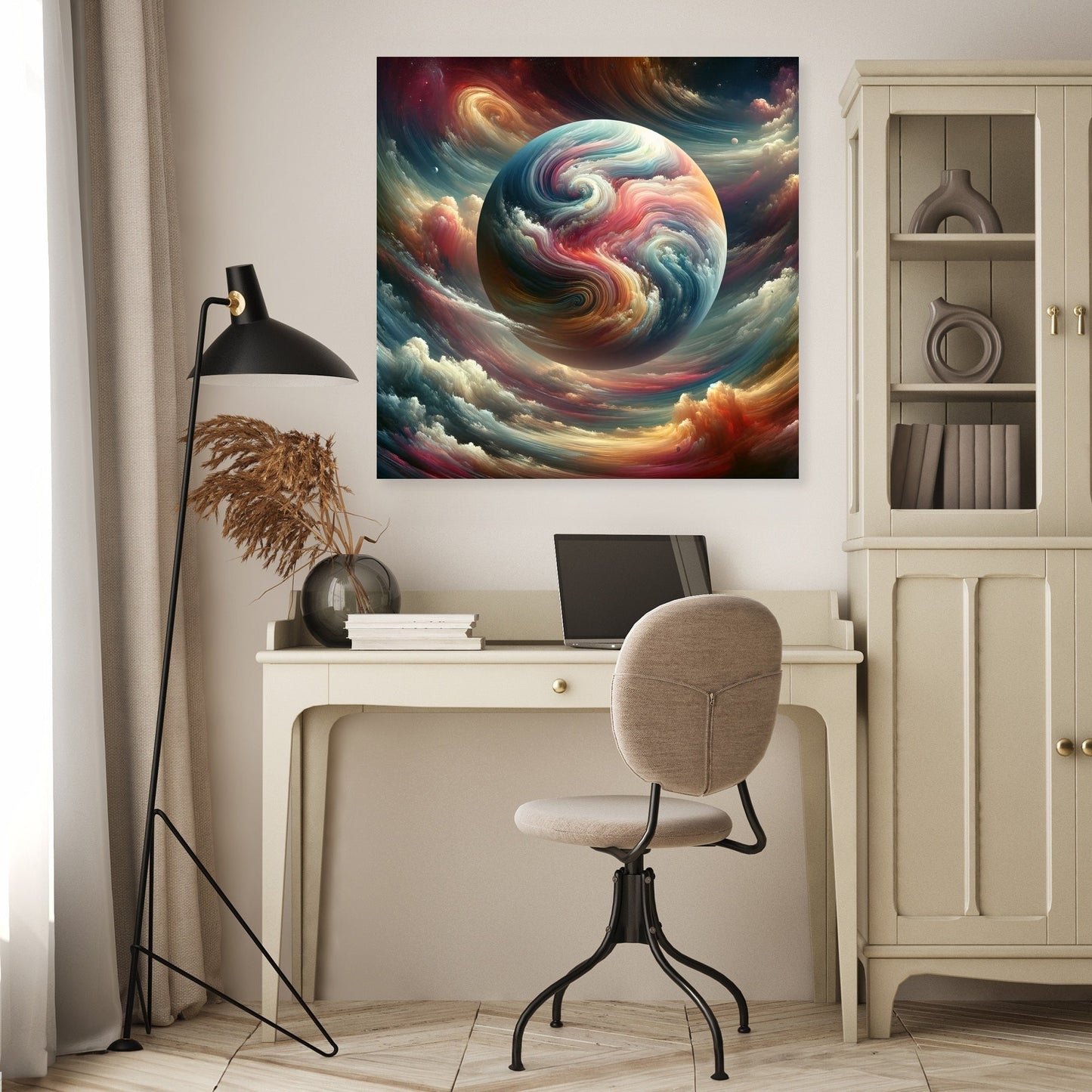 Gas Planet Canvas