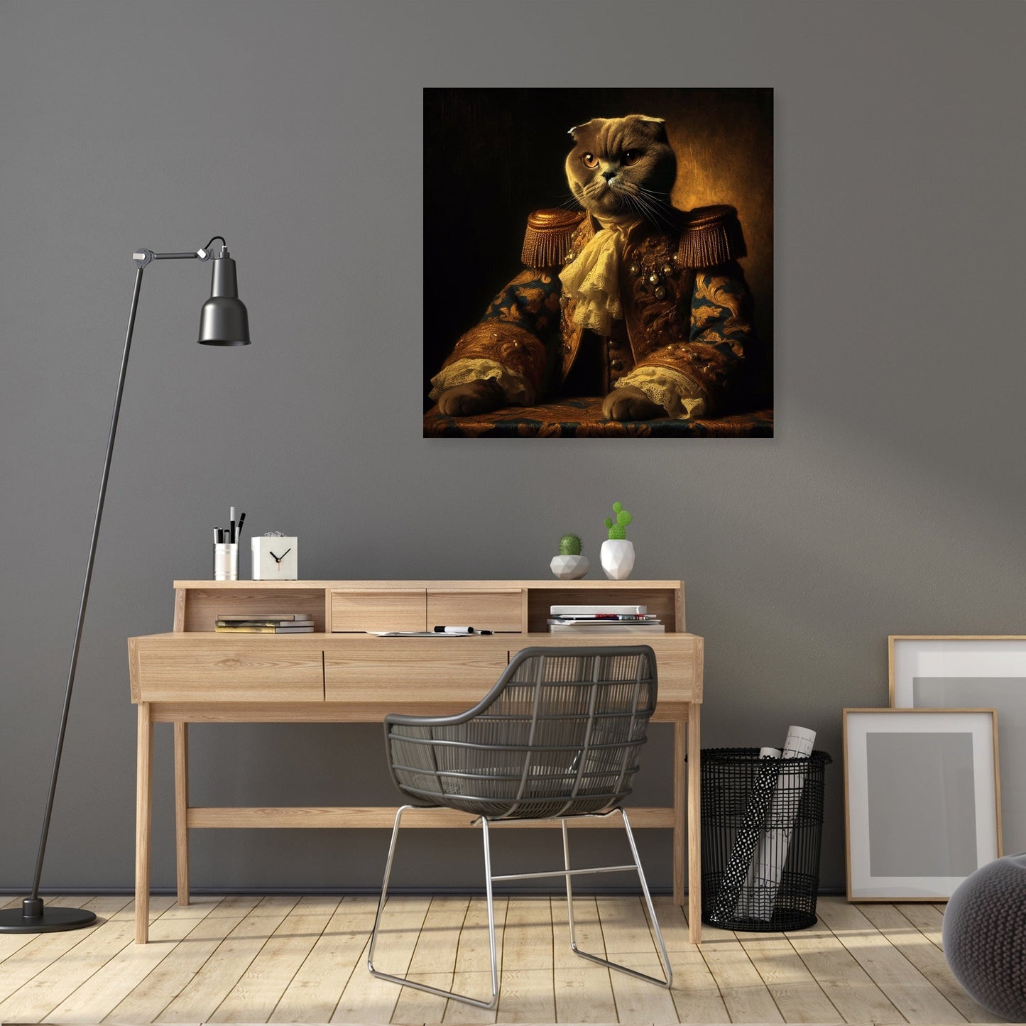 Regal Scottish Fold Majesty Canvas