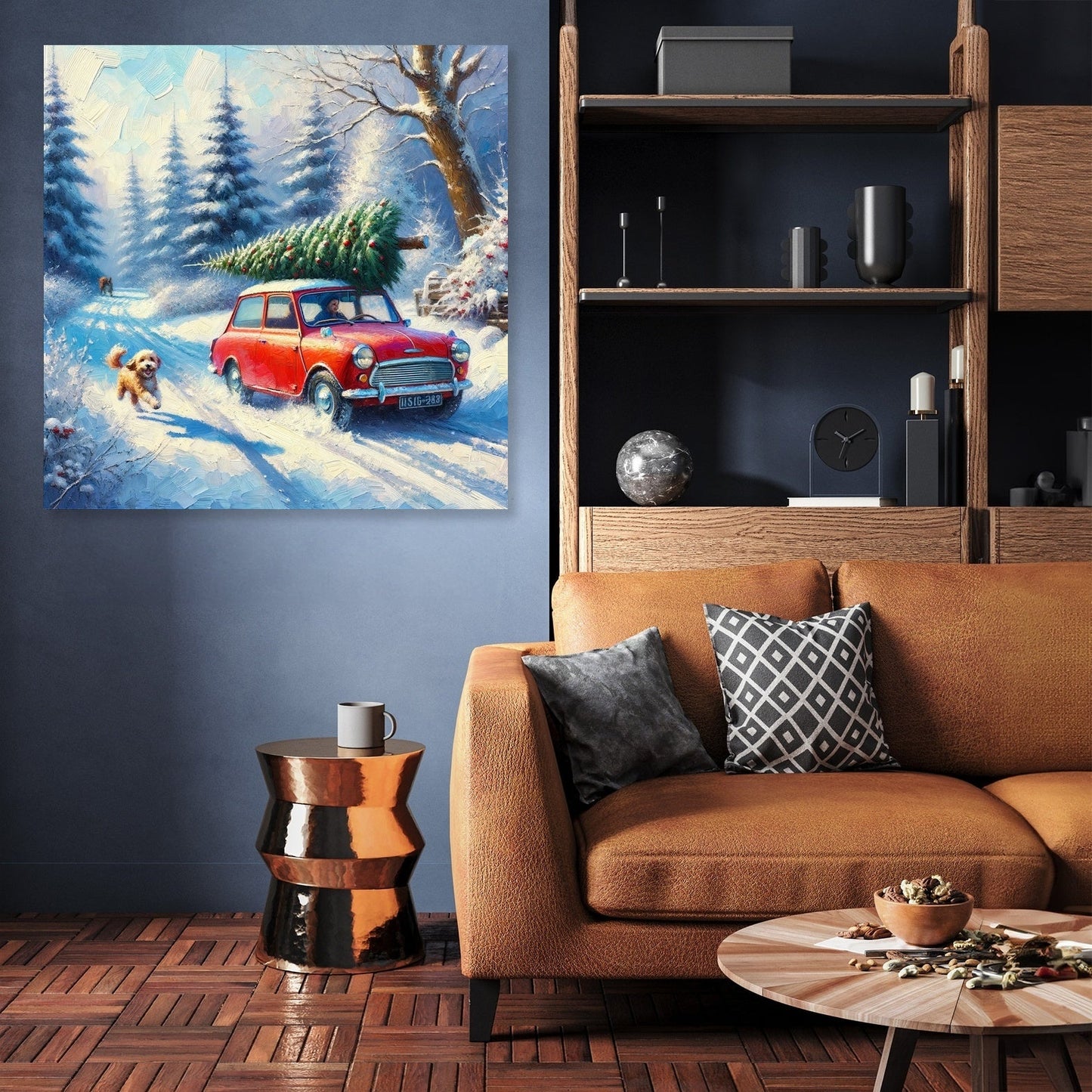 Christmas Journey Home Canvas