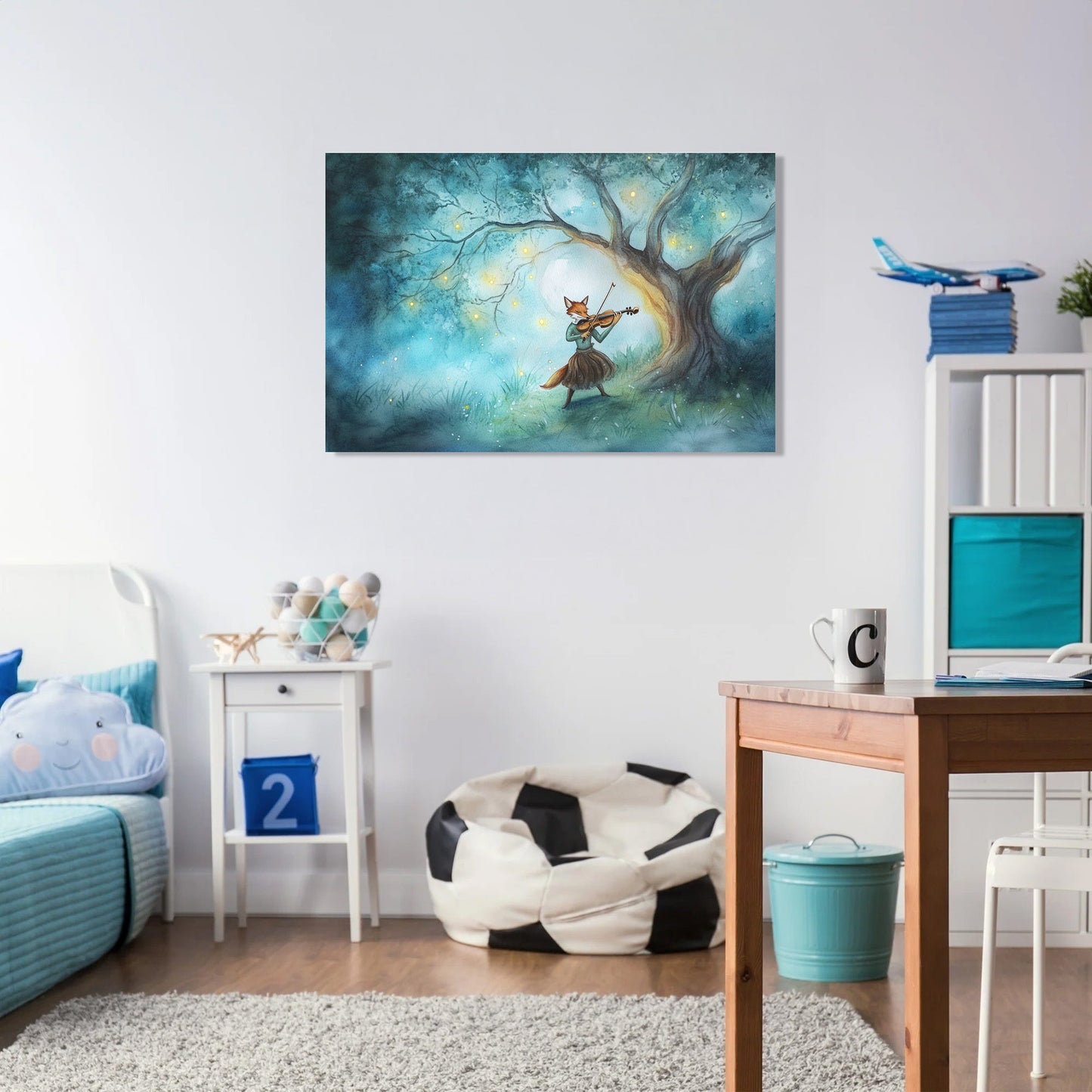 Fox's Melody Canvas