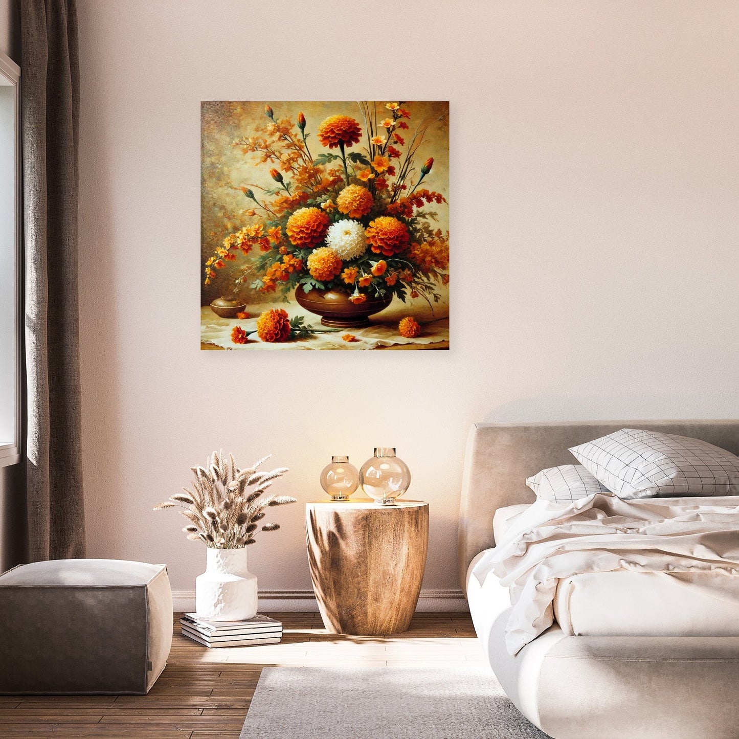 Timeless Ikebana Canvas