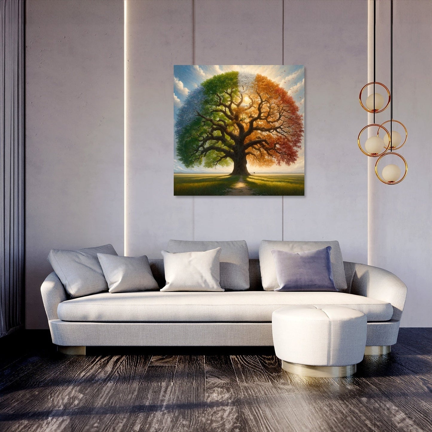 Timeless Oak Seasons Canvas
