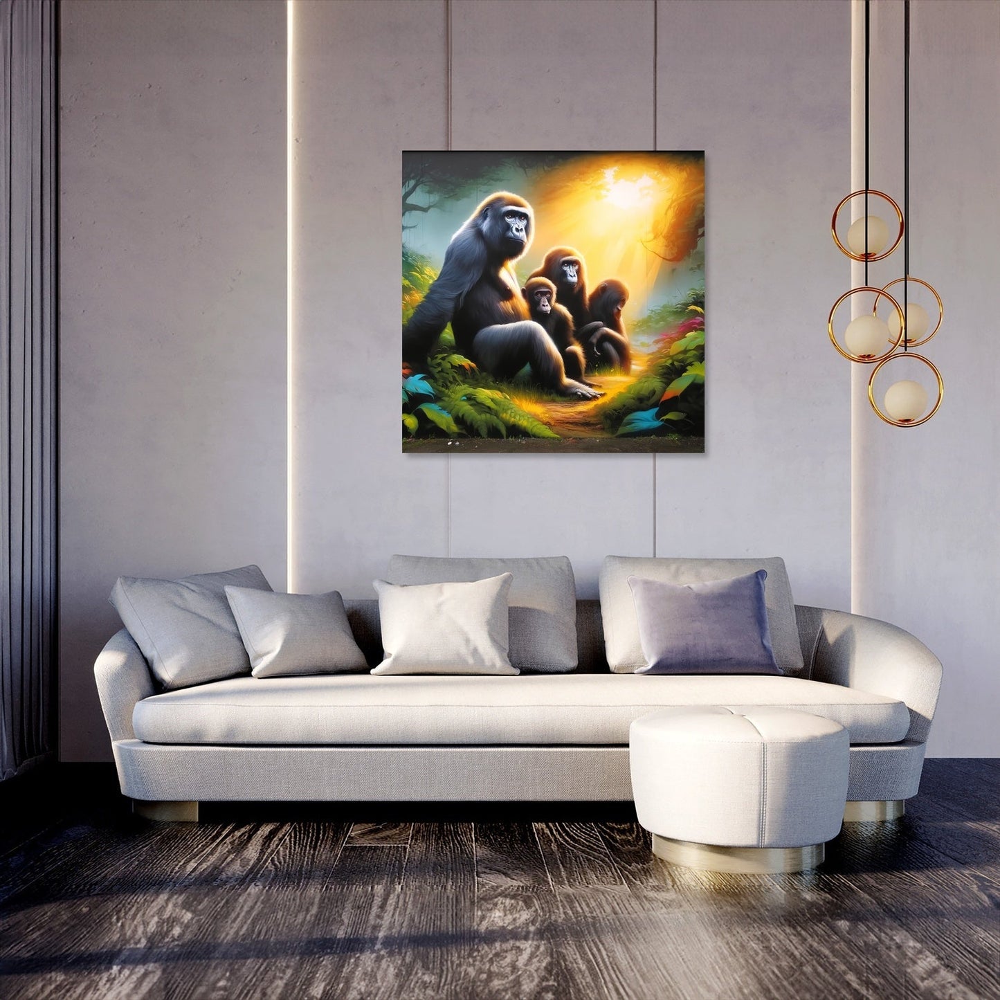 Majestic Ape Sanctuary Canvas