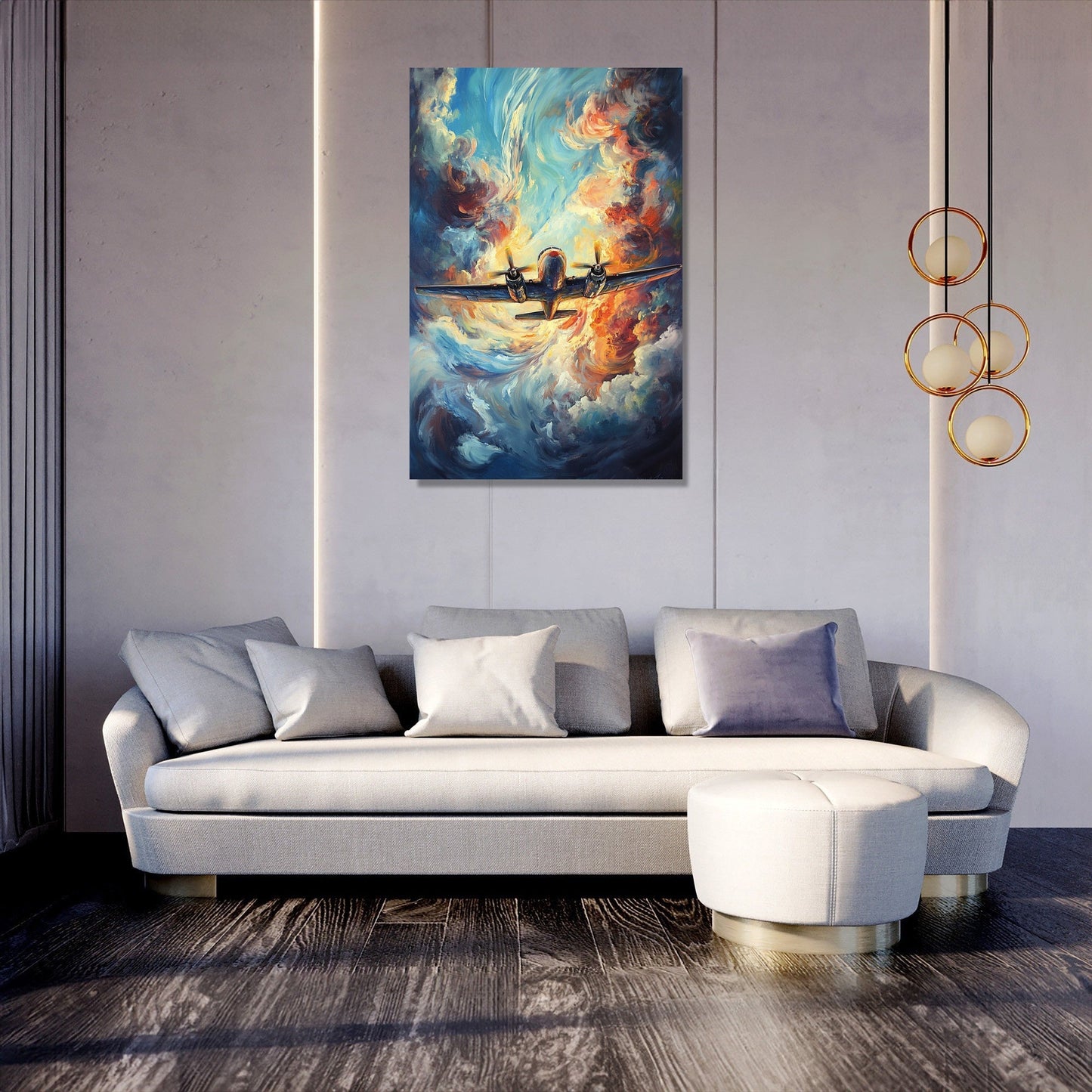 Skyward Soaring Canvas