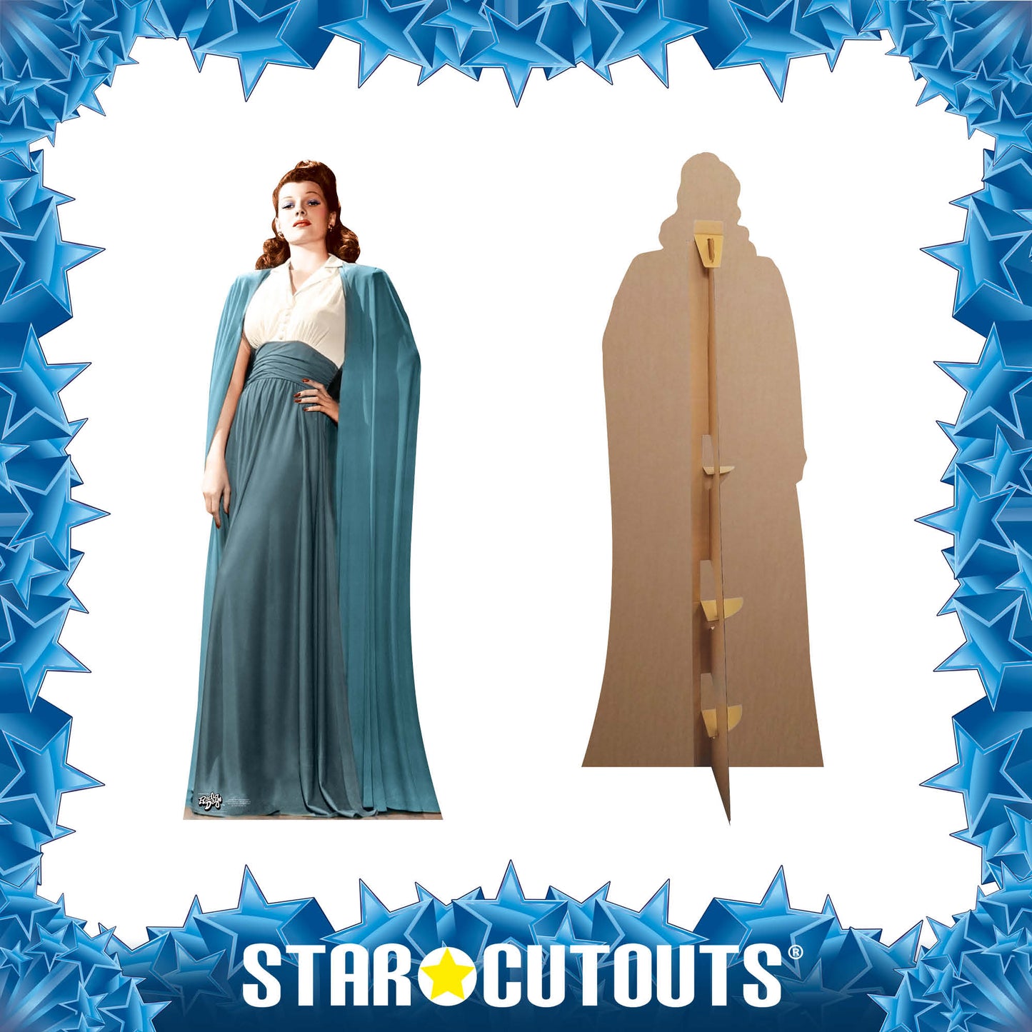 SC523 Rita Hayworth Cardboard Cut Out Height 169cm