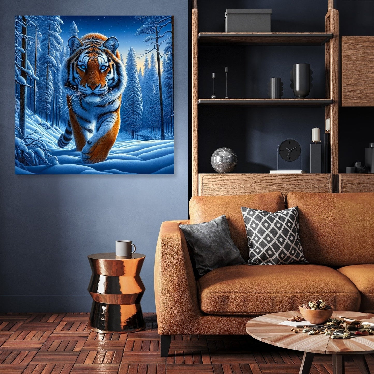 Siberian Solitude Canvas