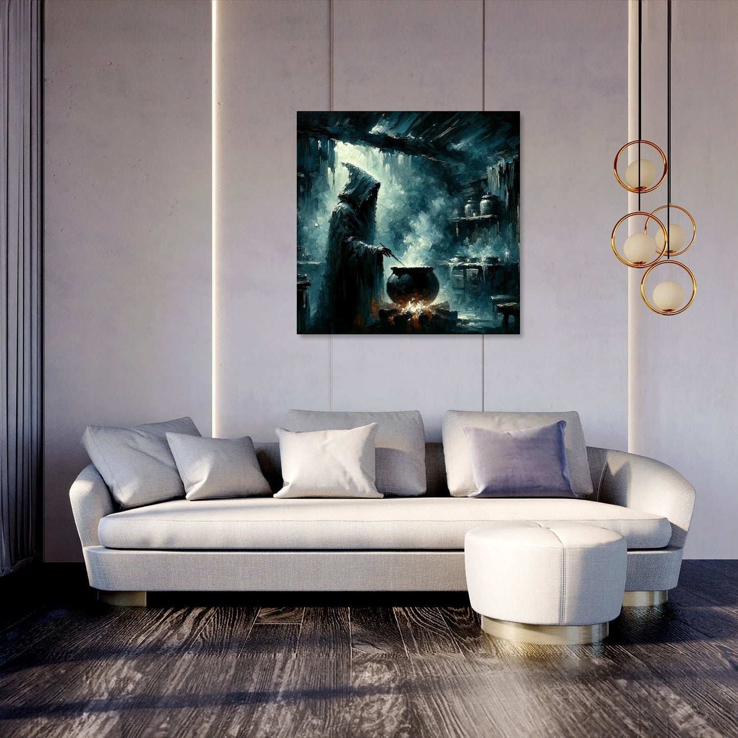 Arcane Brew Witch Canvas