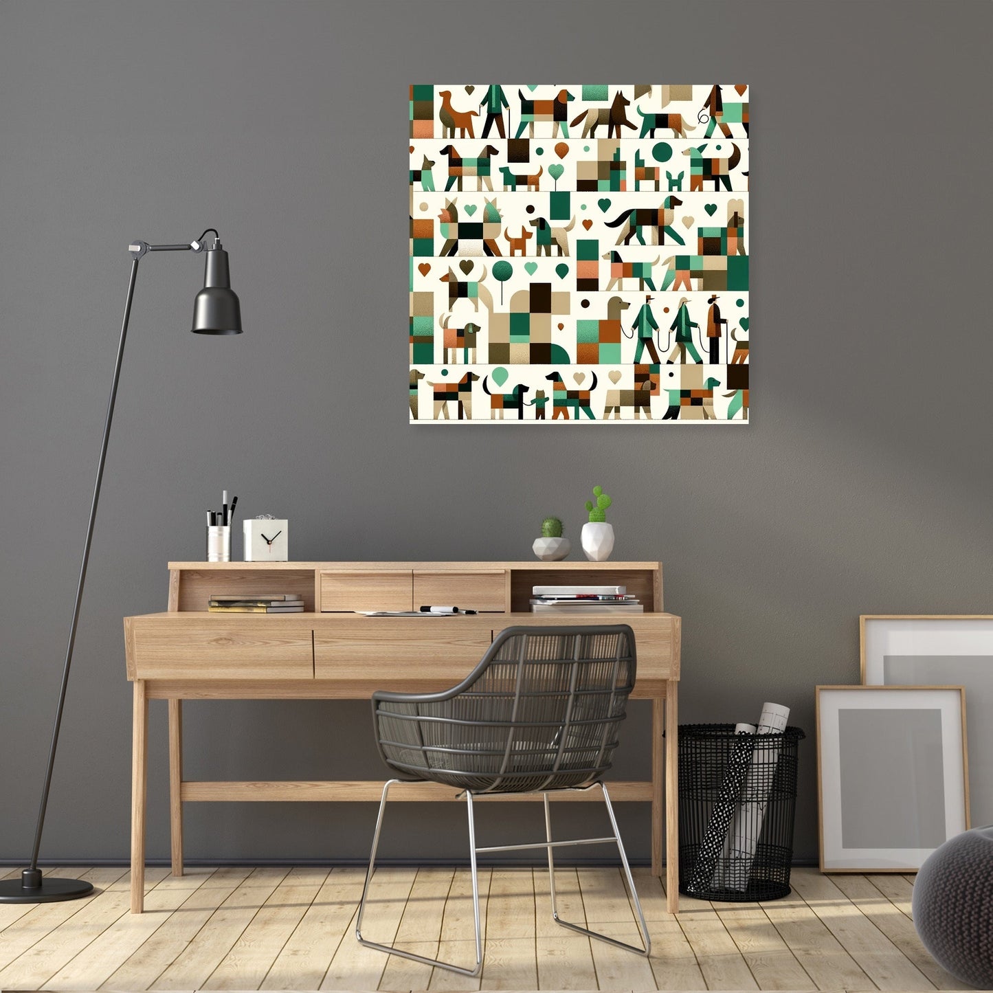Pet Parade Delight Canvas
