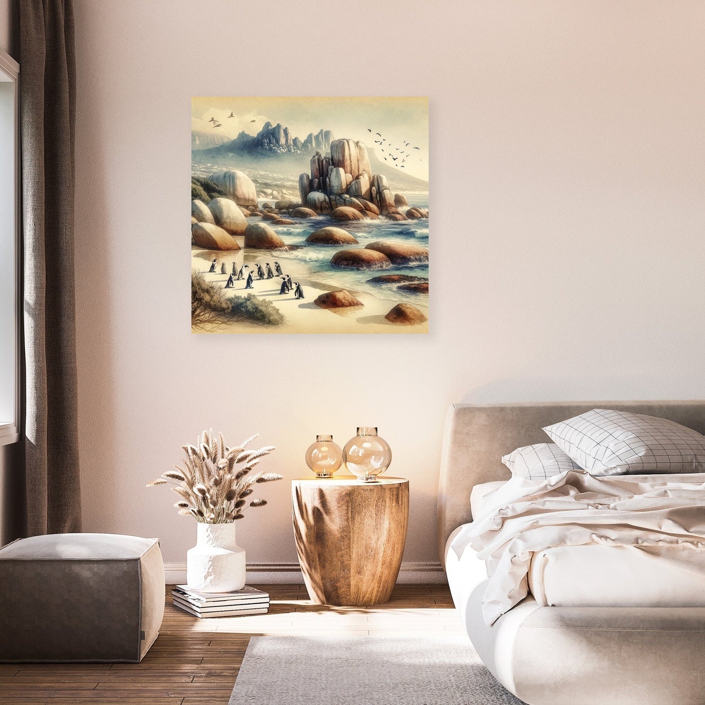 Boulders Beach Penguins Canvas