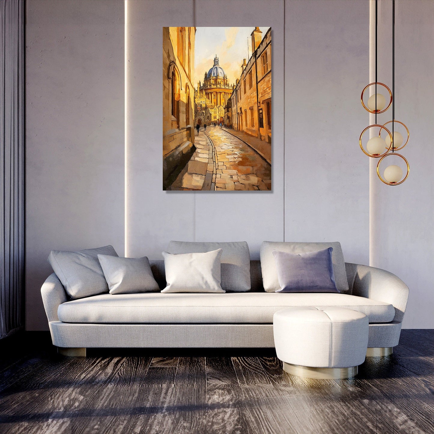 Bodleian Sunset Canvas