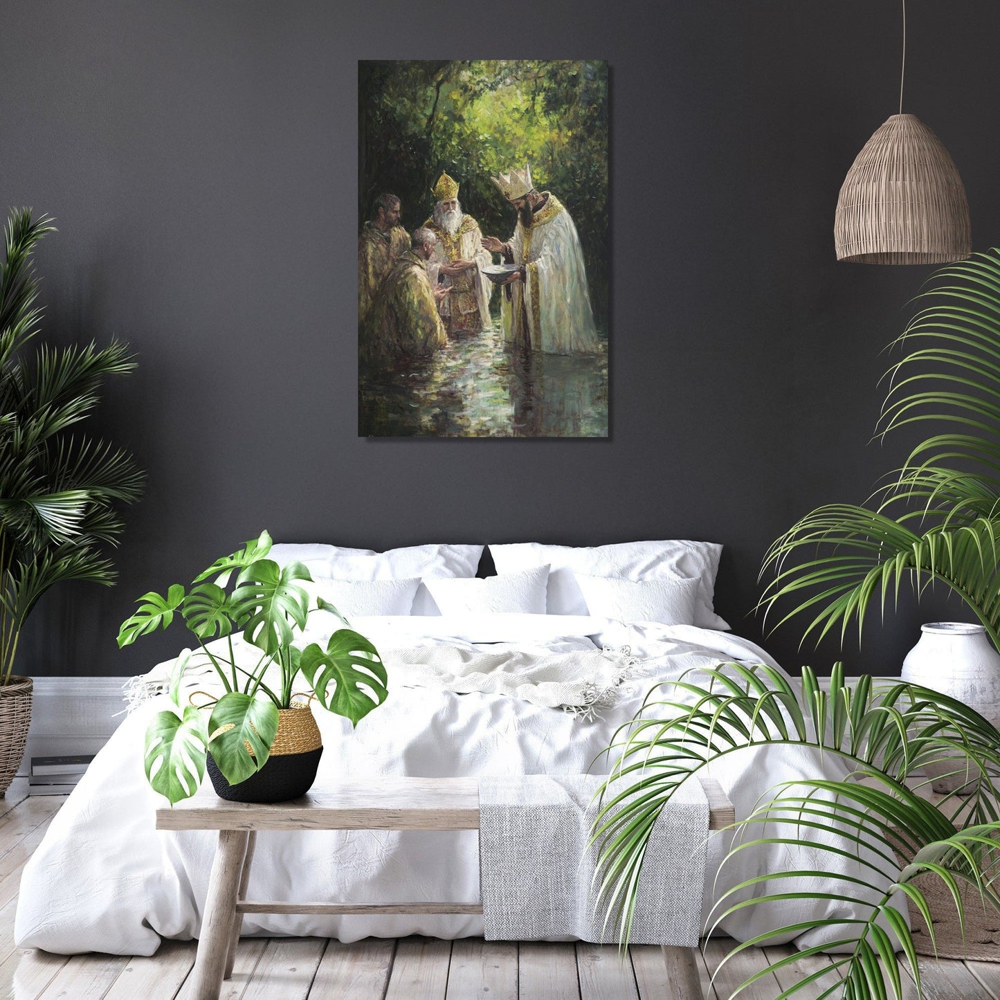 St. Patrick's Baptism Canvas