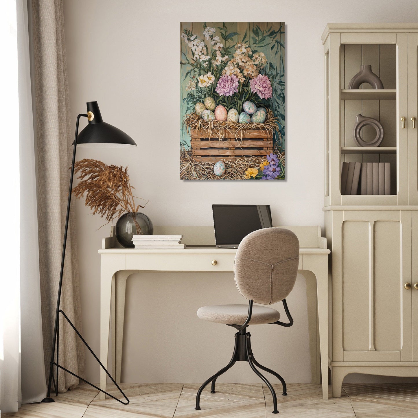 Easter's Rustic Canvas