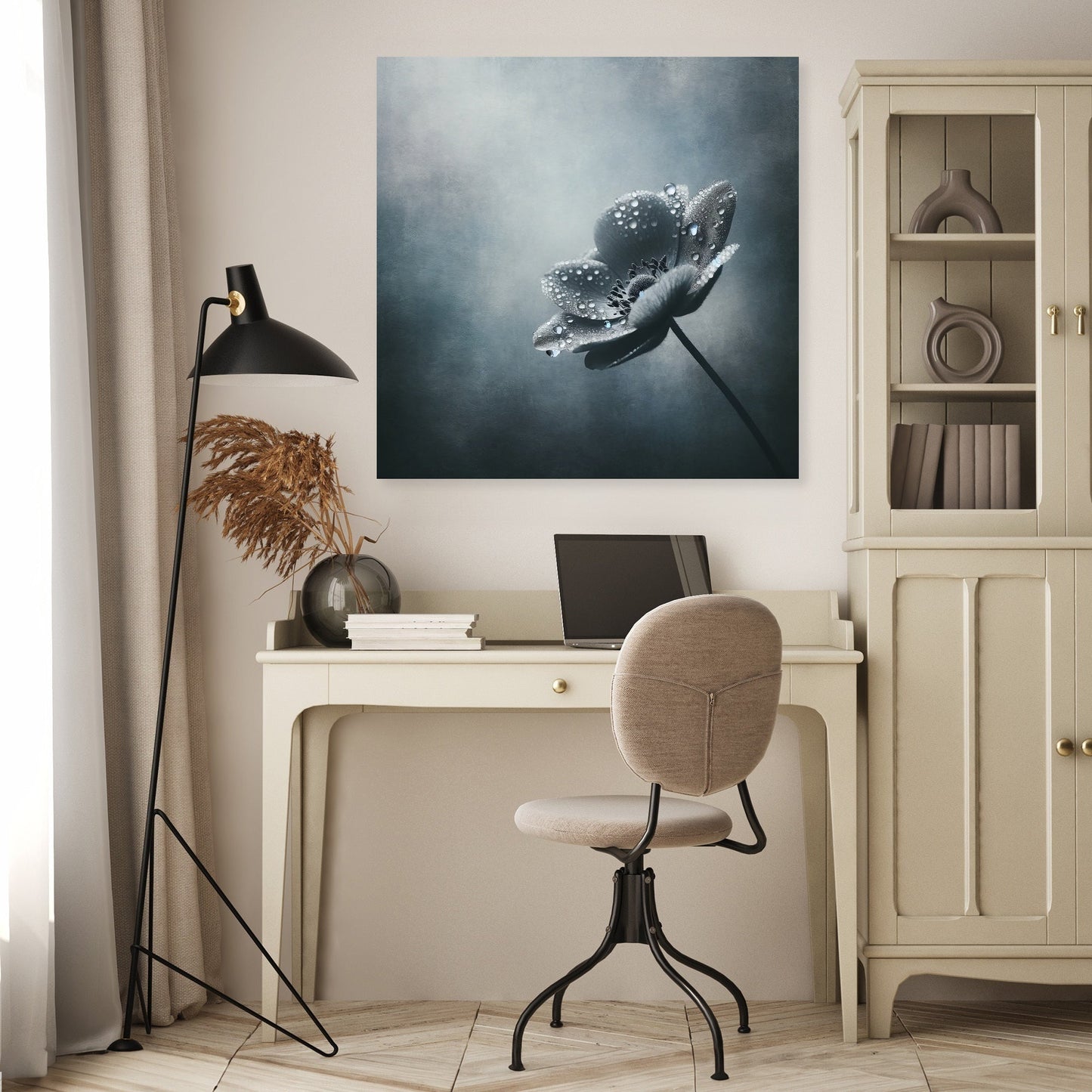 Dew-Kissed Solitude Canvas