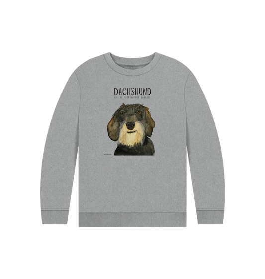Snuggly Wire Haired Dog Kids' Sweatshirt – Ethically Made Cuteness!