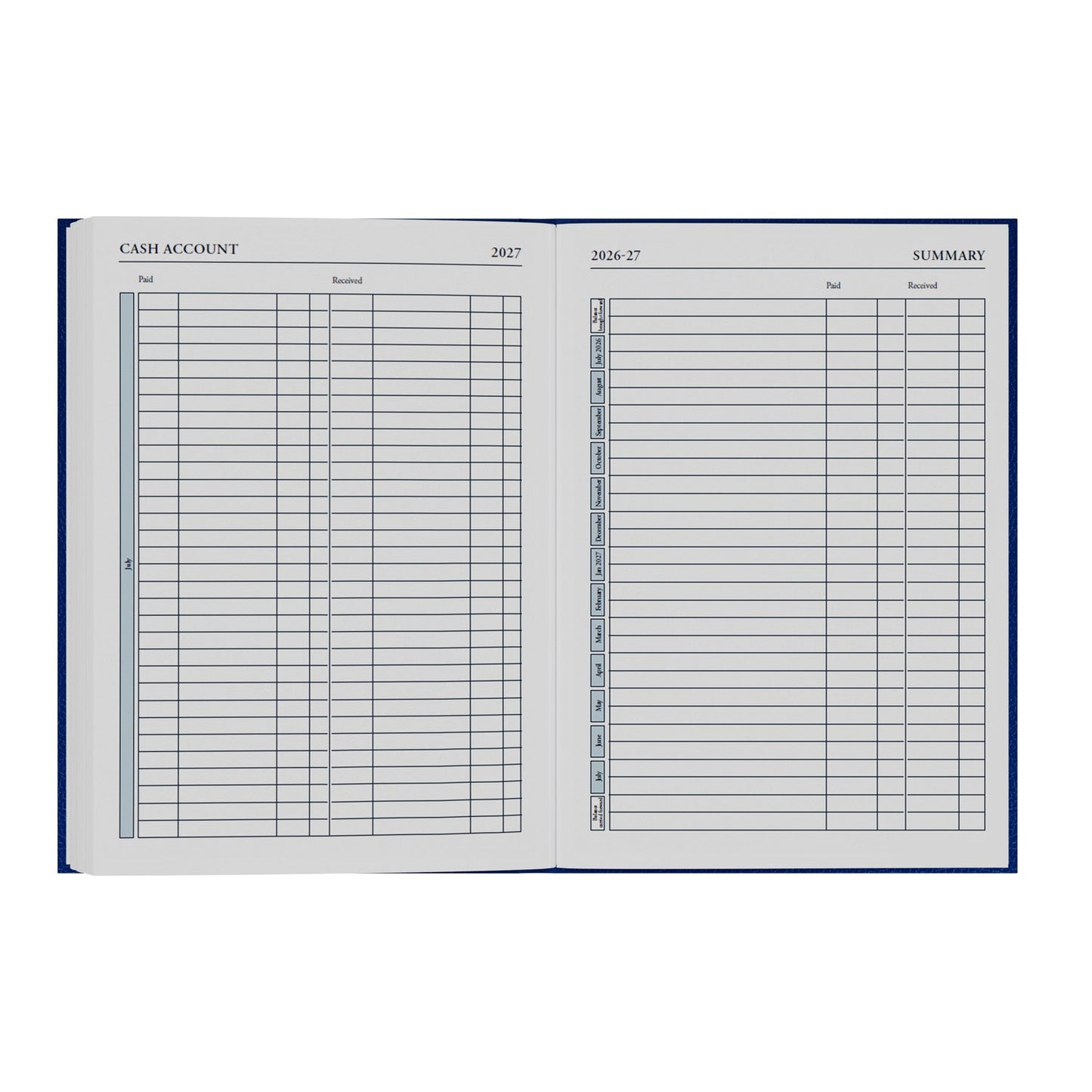 2026-2027 - Mid Year Planner - 13 Month A5 Day-to-Page Diary with Appointments - Collins Debden Desk Diary