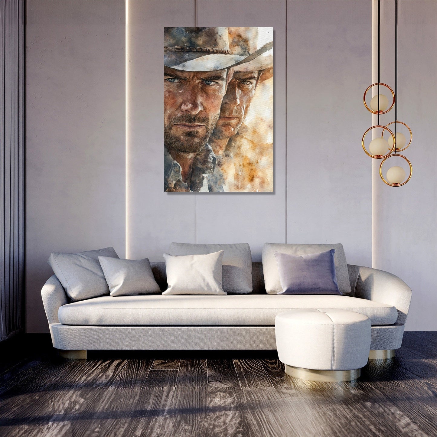 Duel of the Desert Canvas