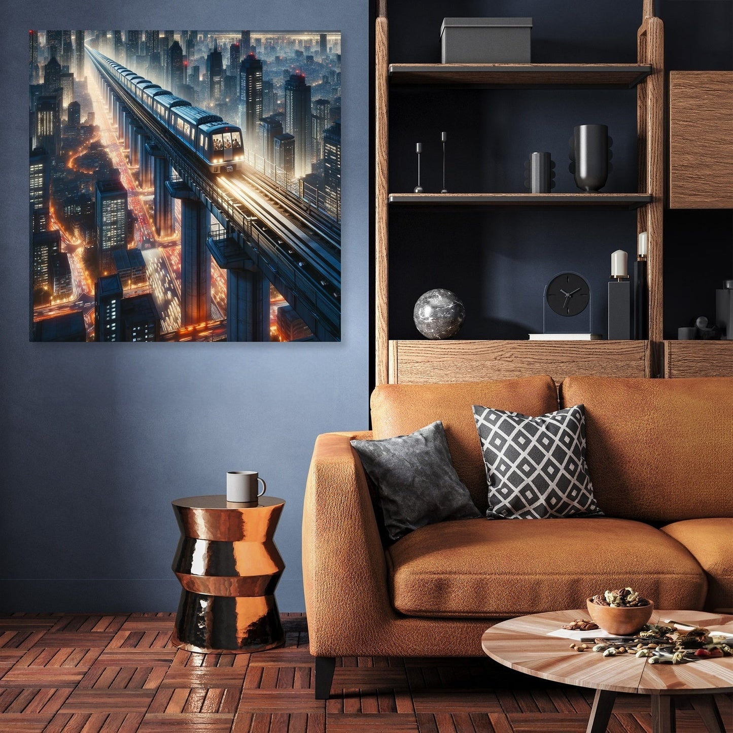 Metropolitan Nightline Canvas