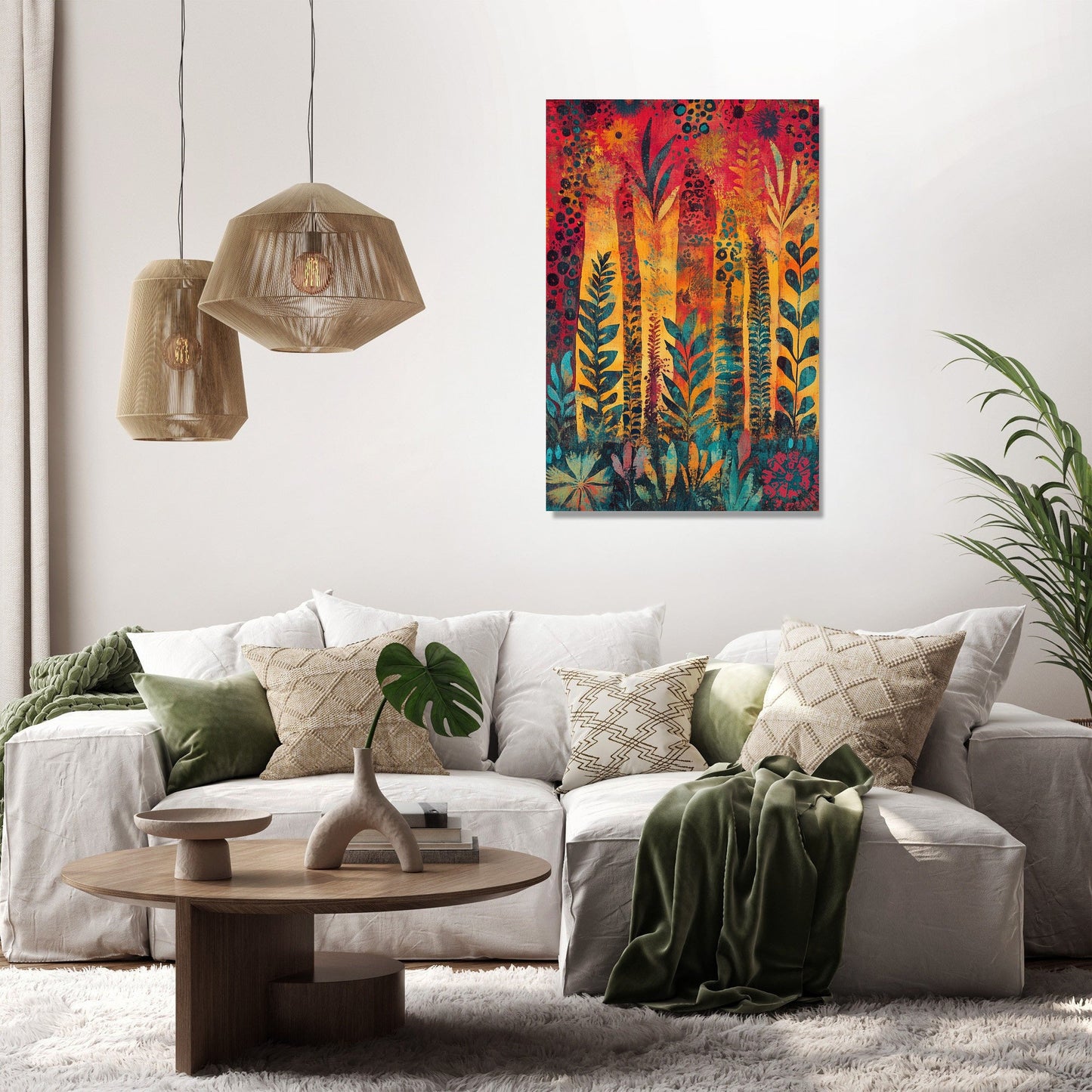 Tribal Harmony Canvas