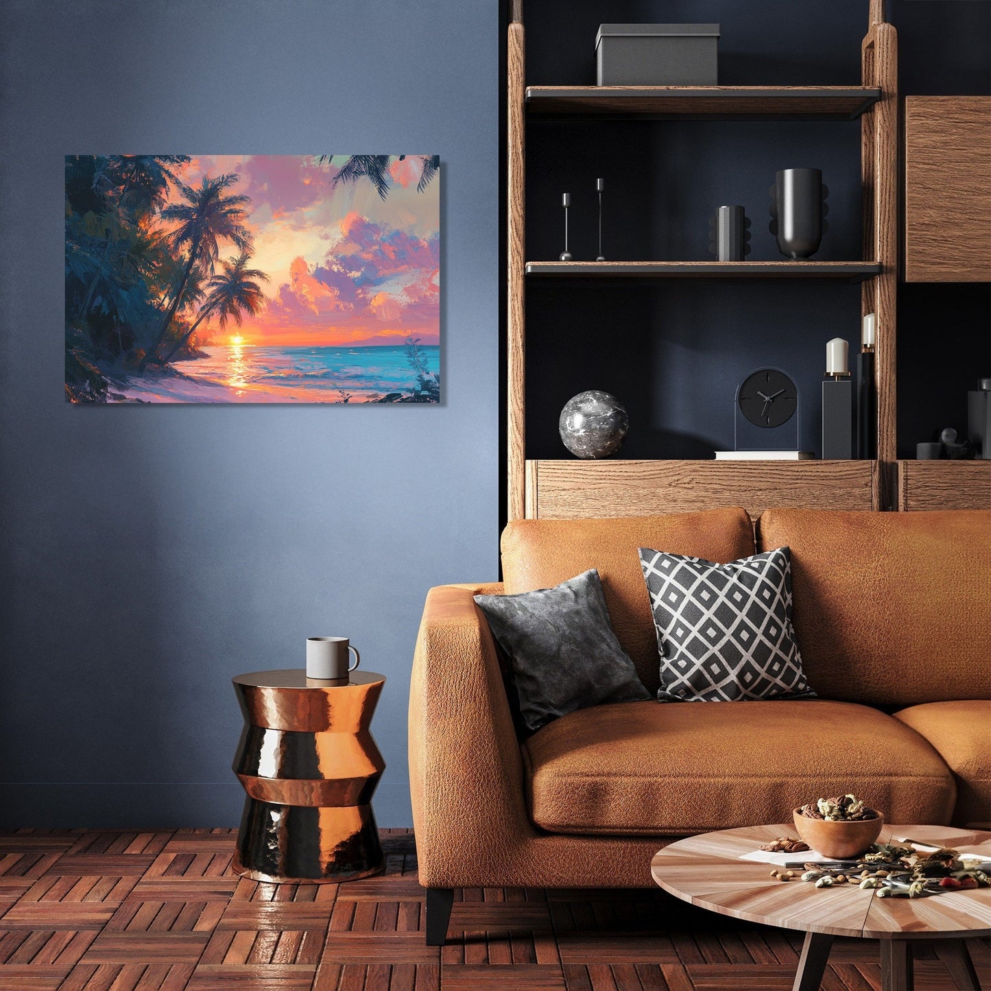 Tropical Sunrise Bliss Canvas