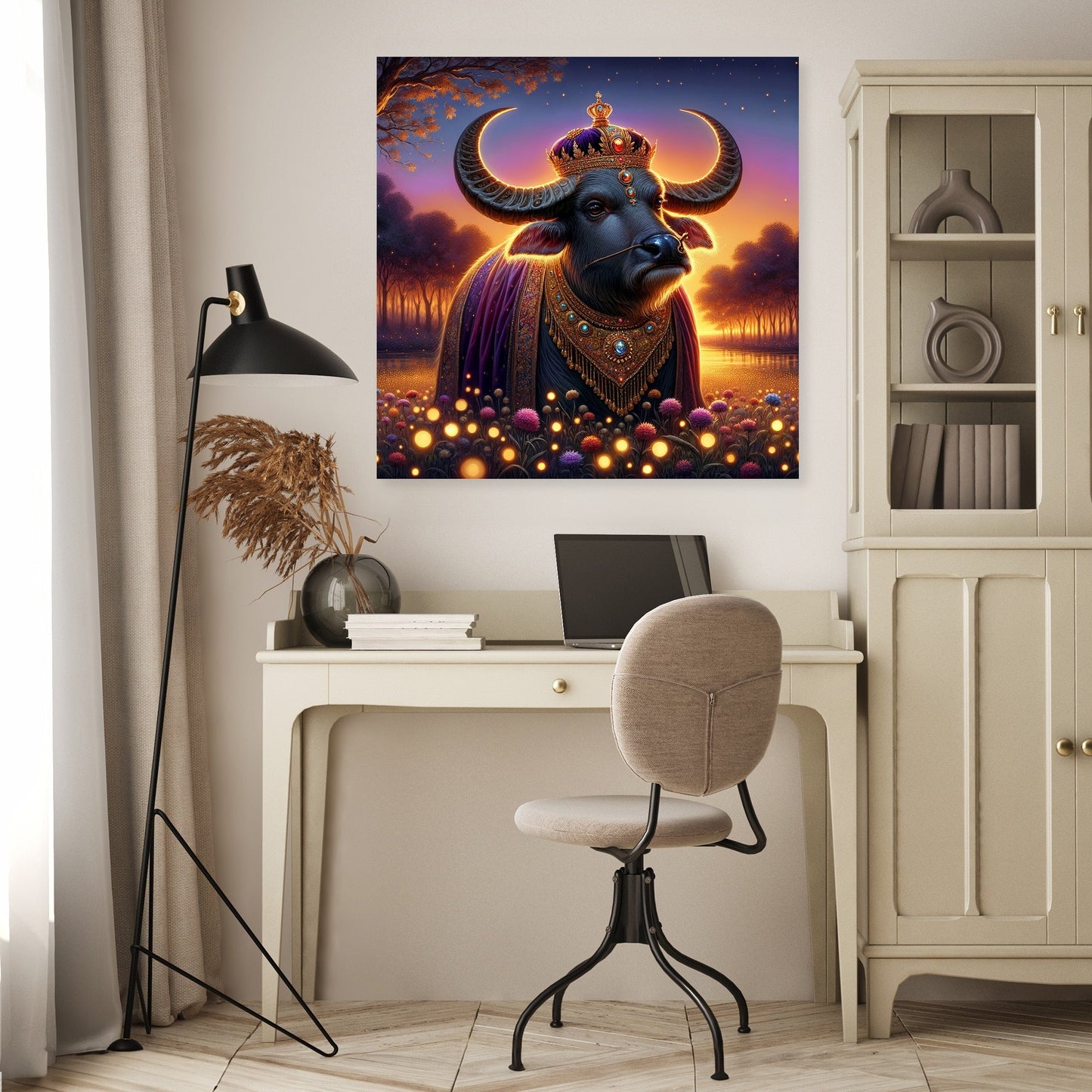 Regal Buffalo Twilight Canvas