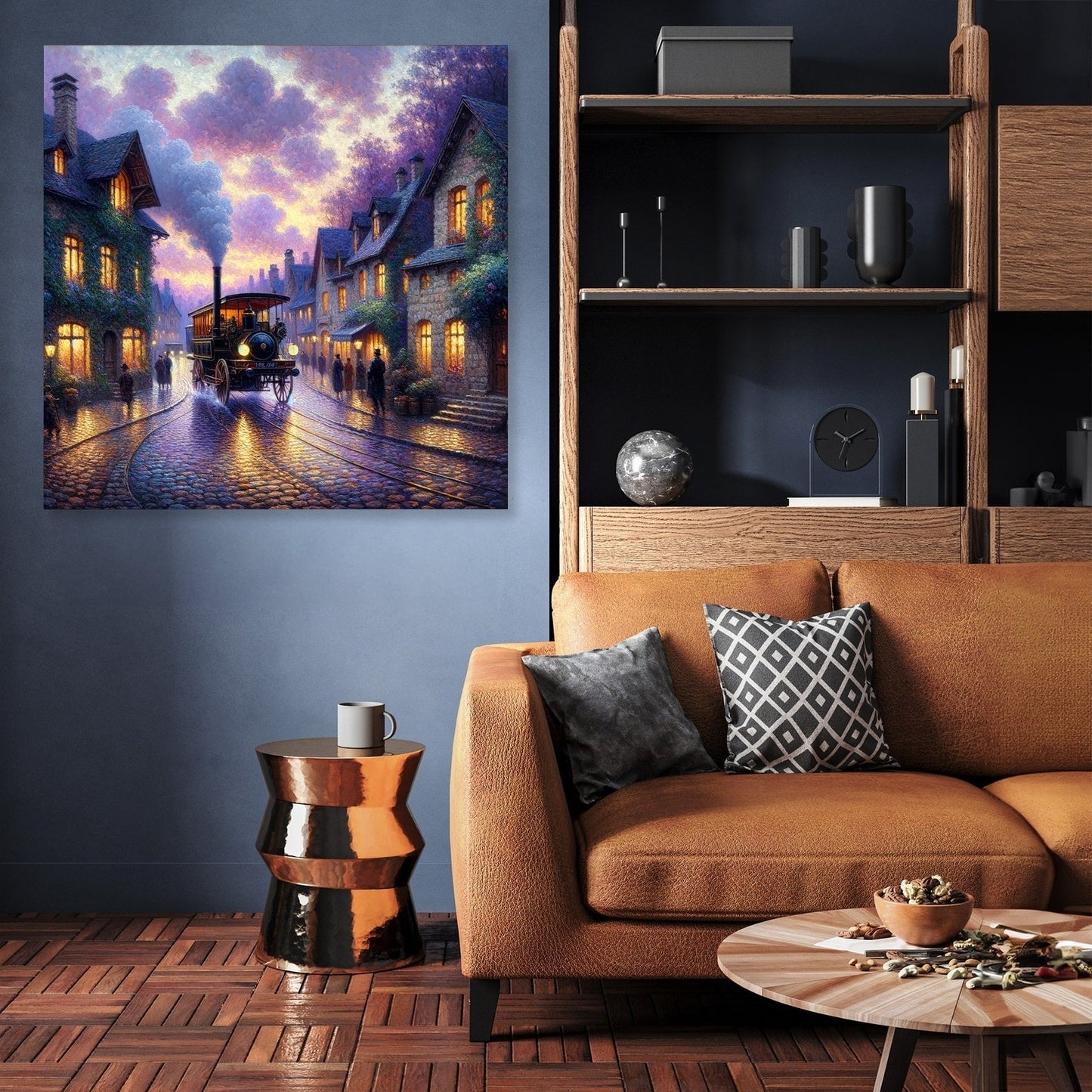 Steam Era Serenity Canvas