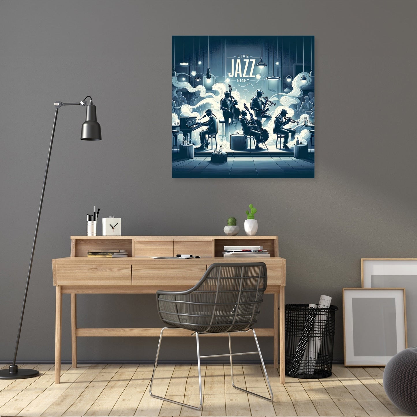 Rhythmic Blues Canvas