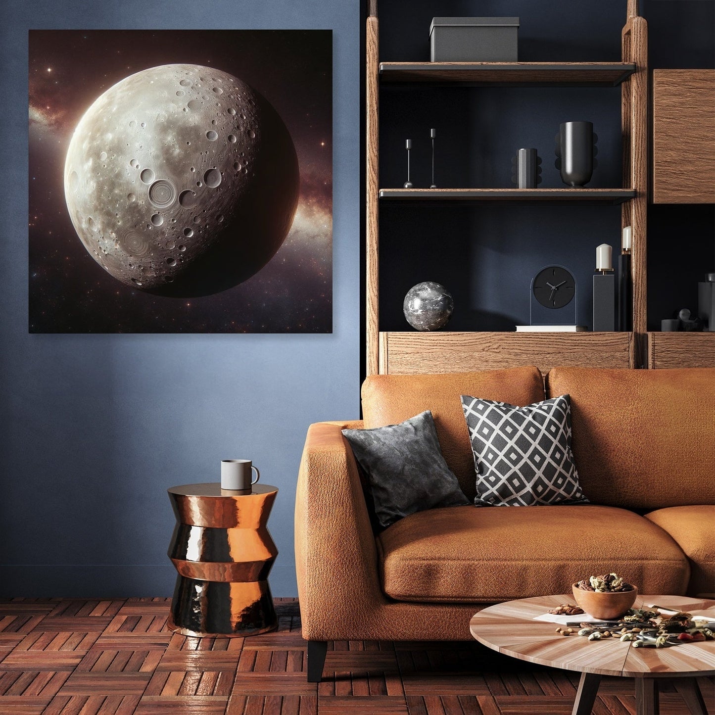 Ganymede's Magnetic Mystery Canvas