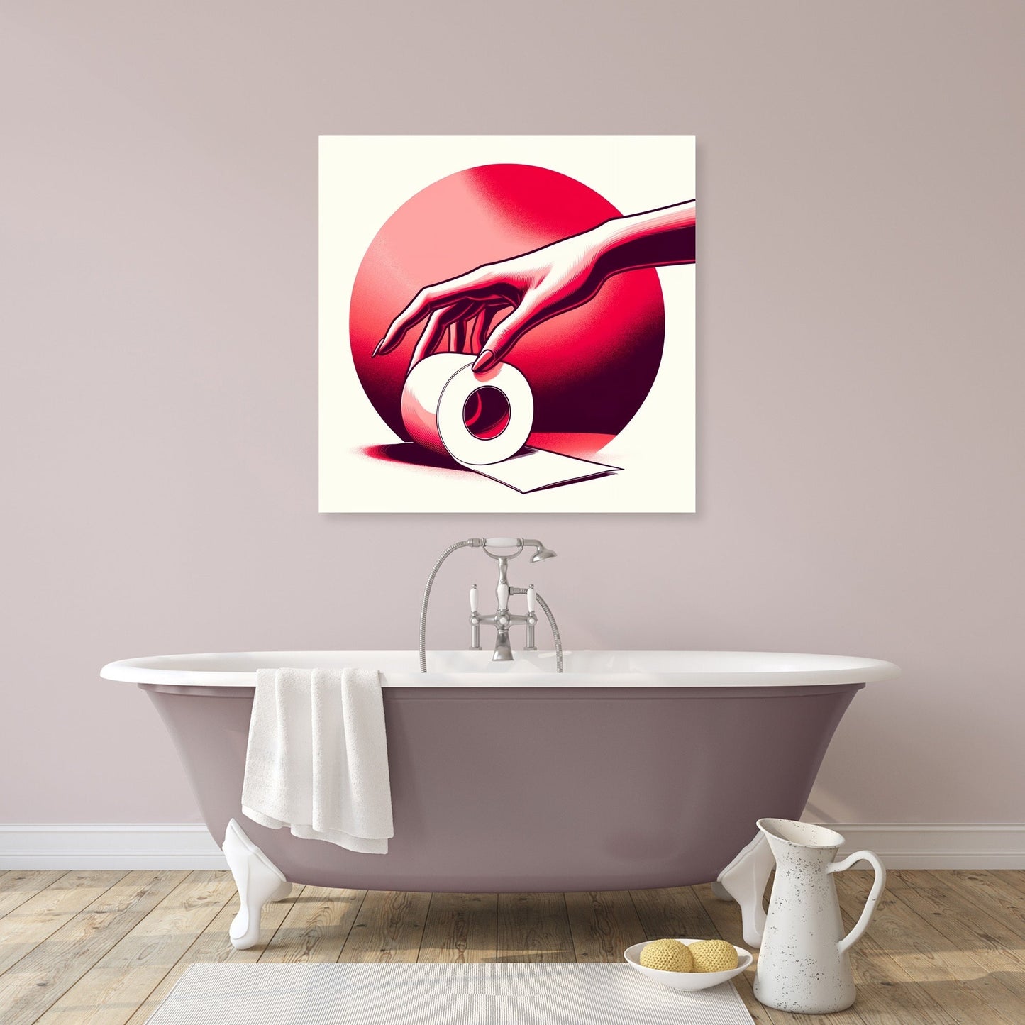 Graceful Reach Canvas