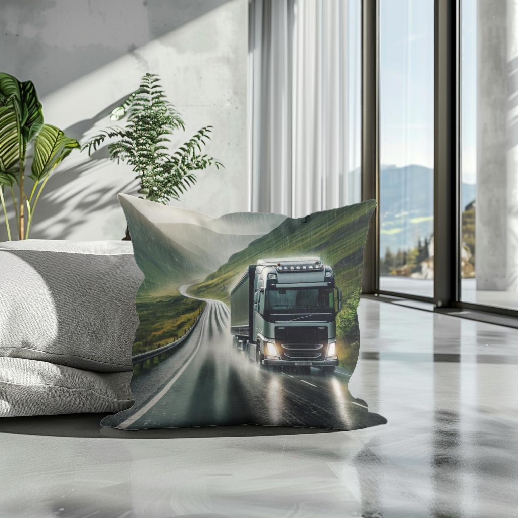 Highland Rain Drive Cotton Cushion