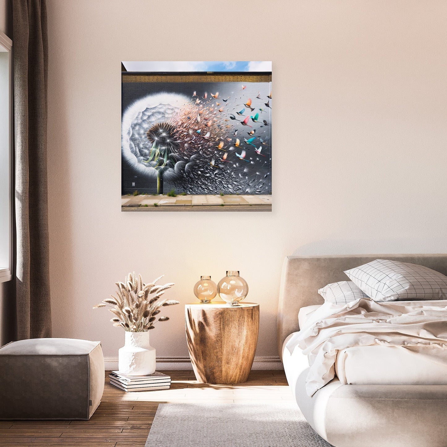 Dandelion Flight Canvas