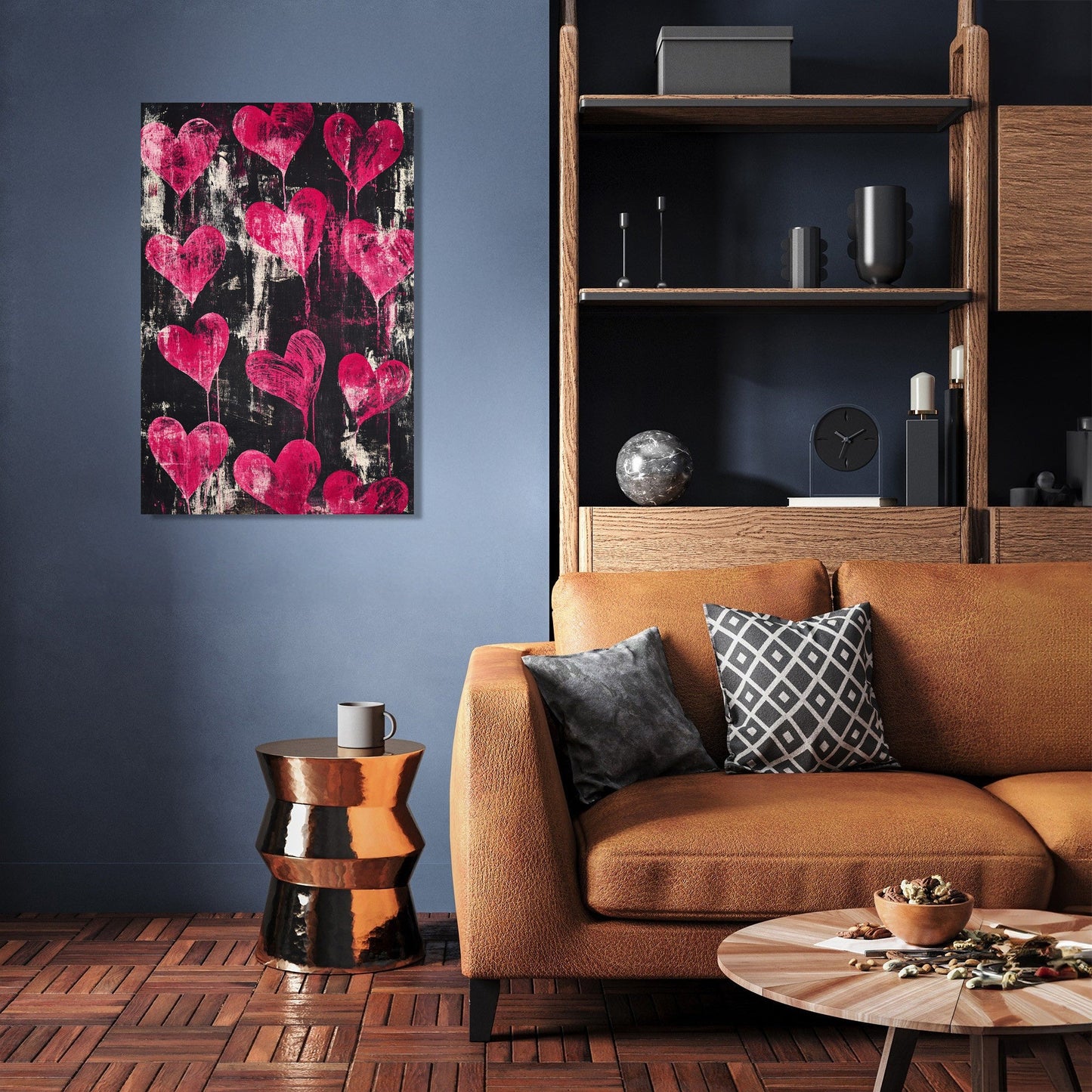 Bold Heart Canvas