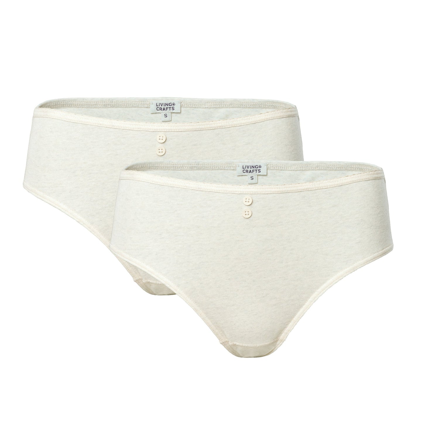 Organic Cotton Briefs: 2 Pack