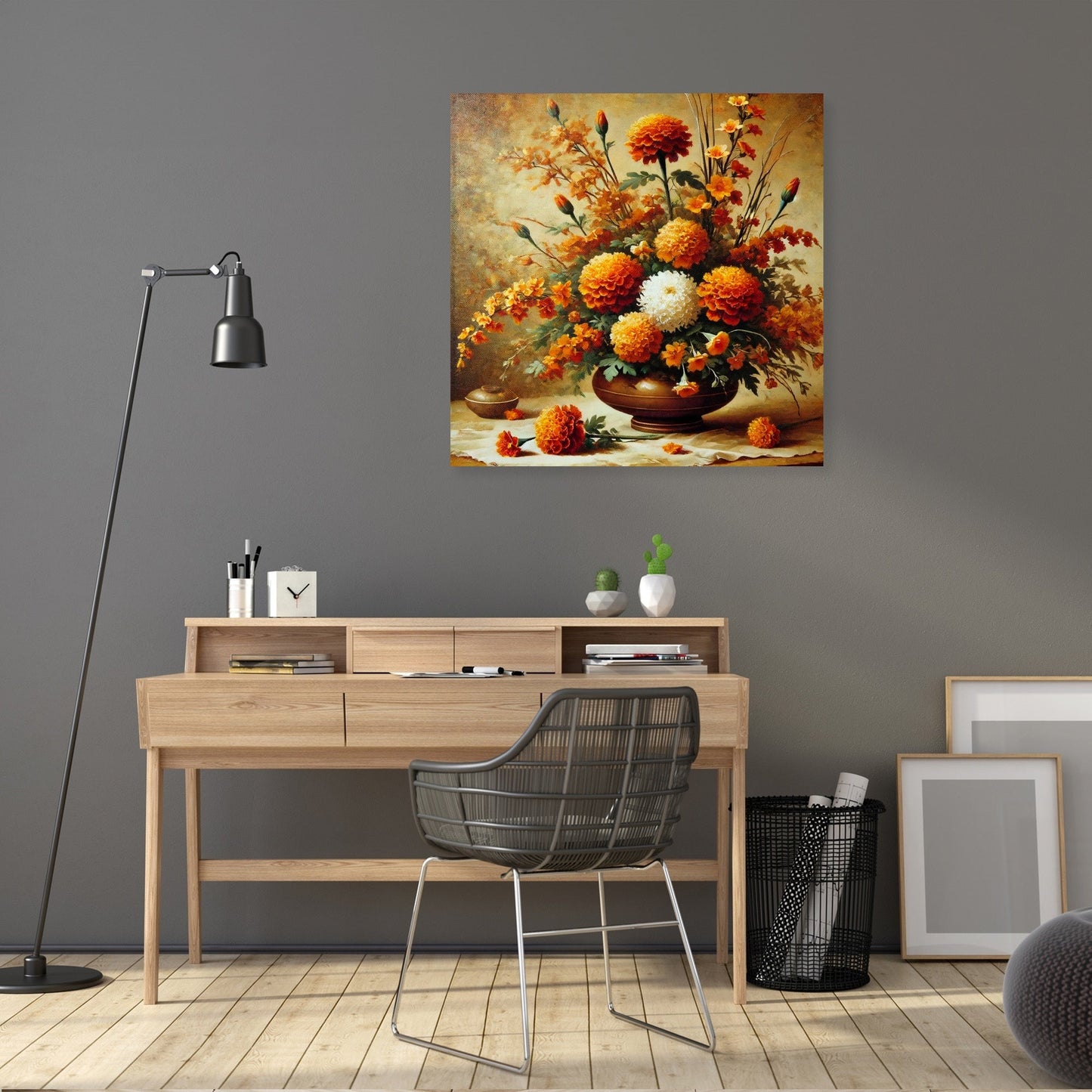 Timeless Ikebana Canvas