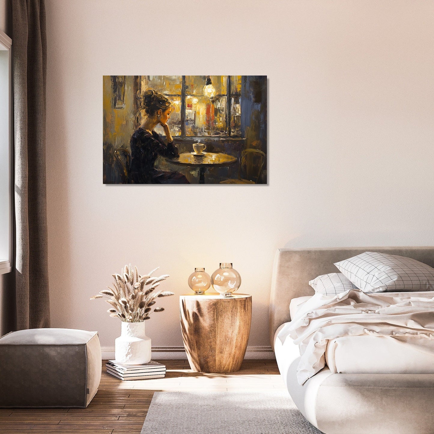 Dusk Coffee Moments Canvas