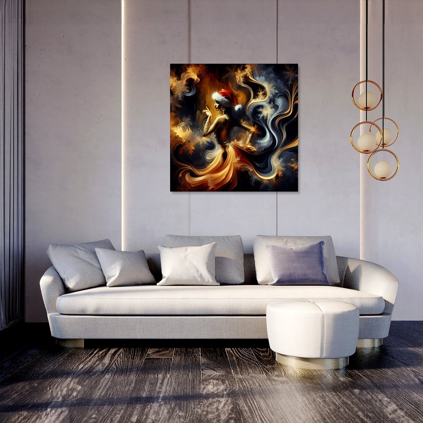 Christmas Enchantment Dance Canvas