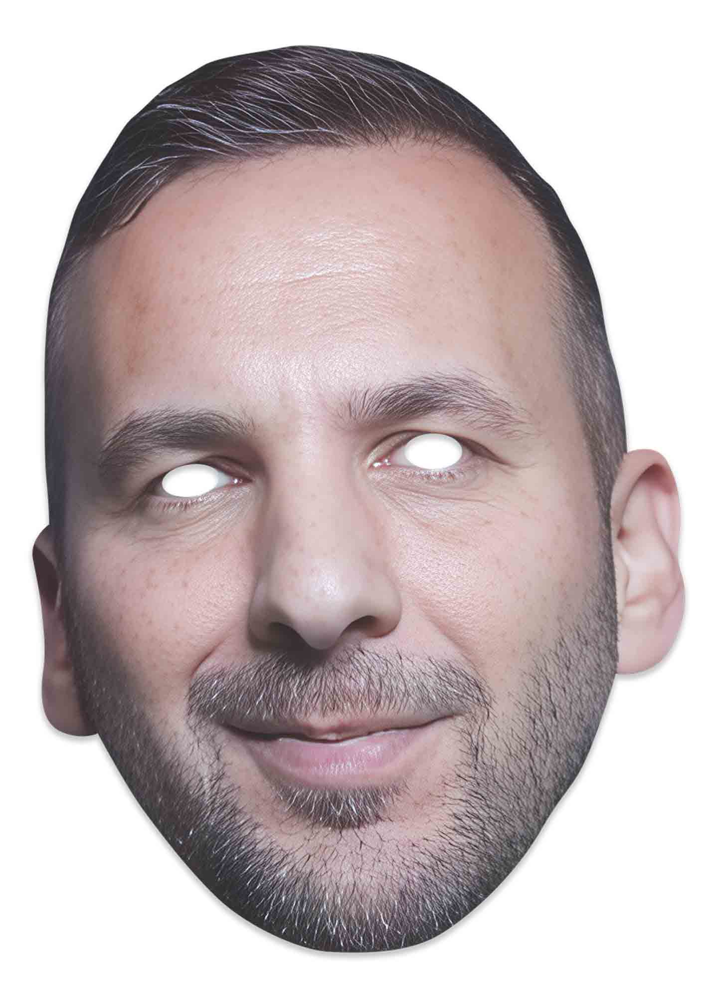 SM533 Zack Polanski Single Face Mask
