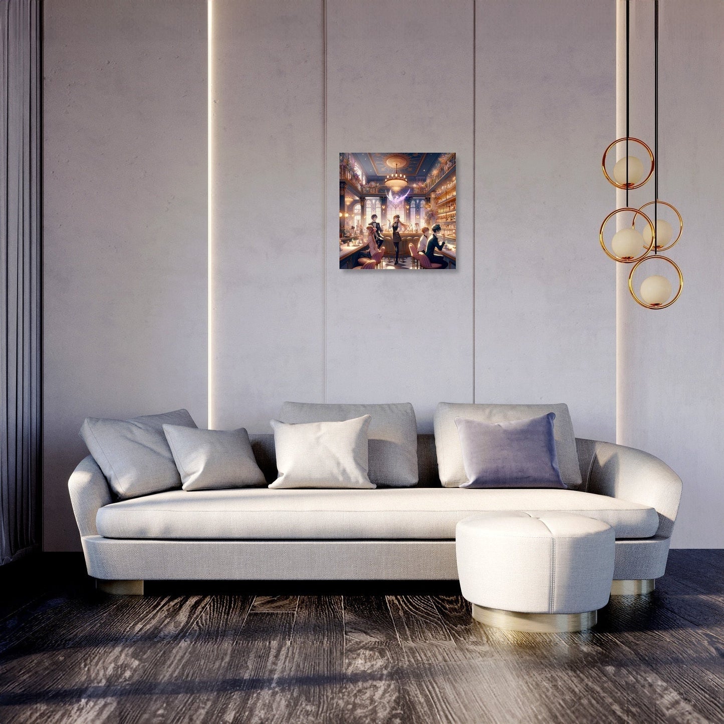 Enchanted Urban Elegance Canvas