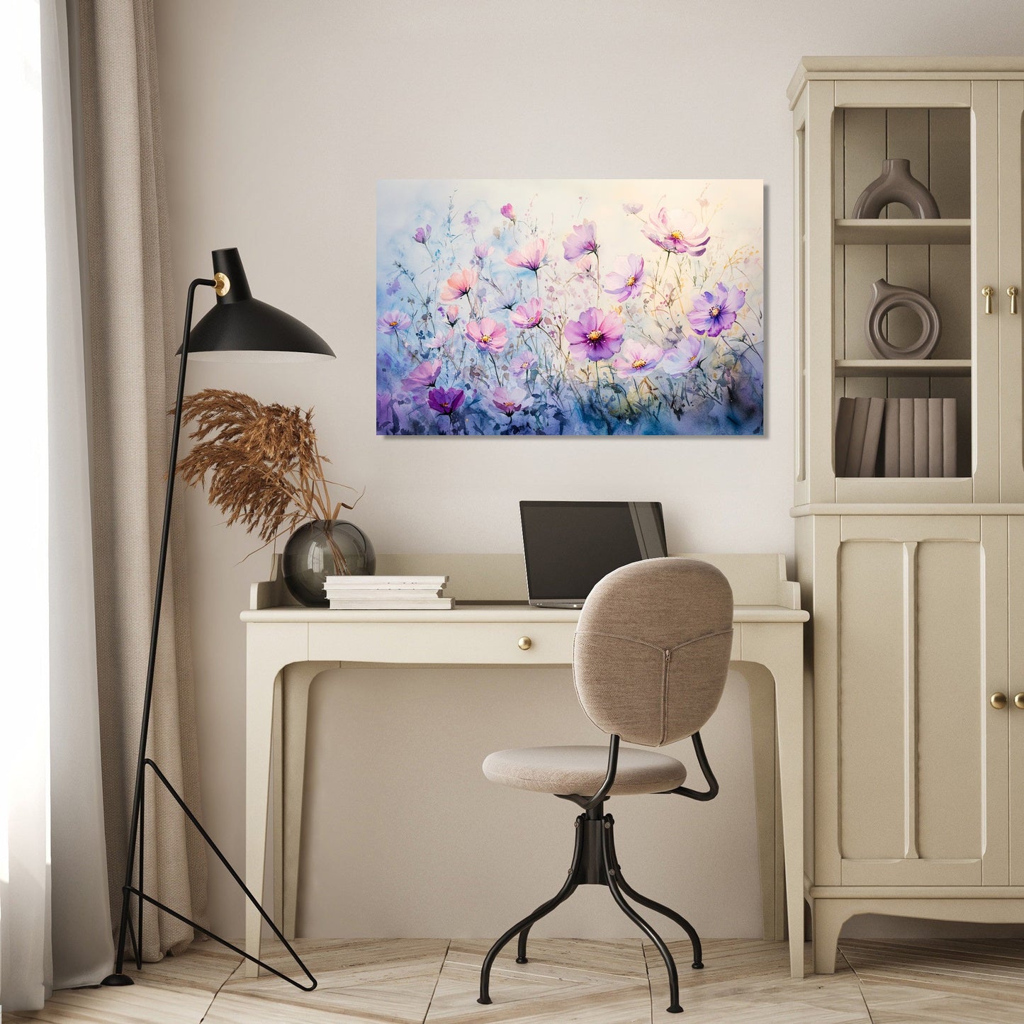 Floral Zephyr Canvas