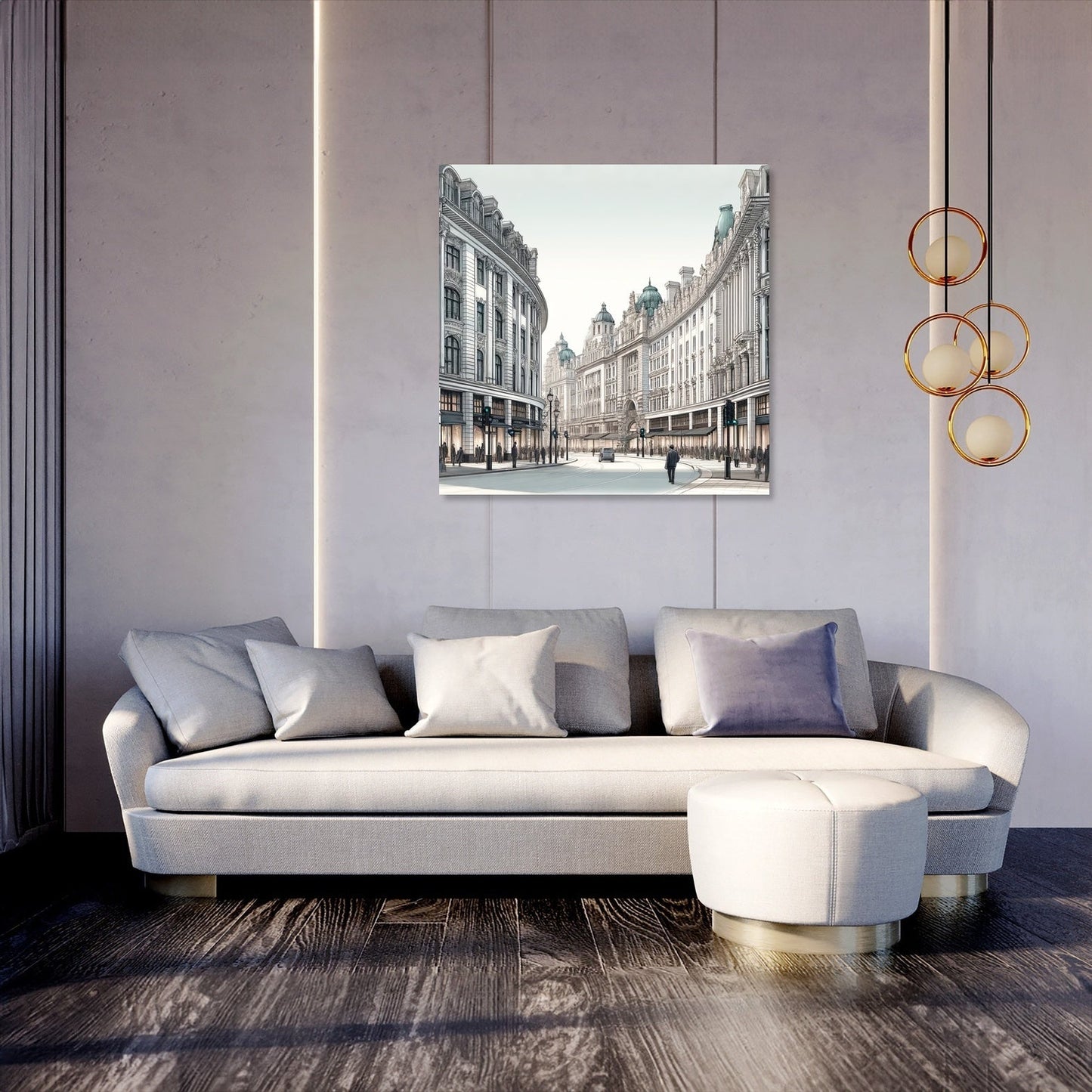 Regent Street Elegance Canvas