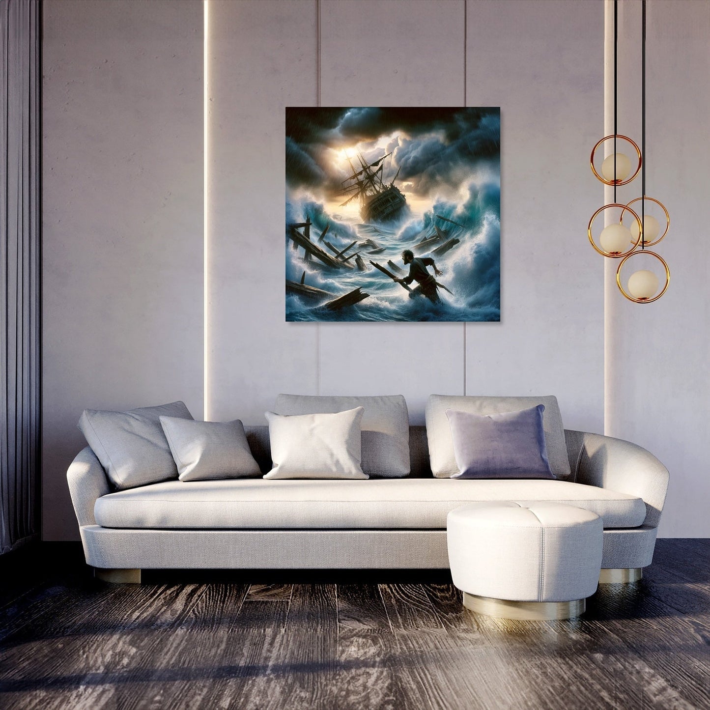 Dawn of Survival Canvas