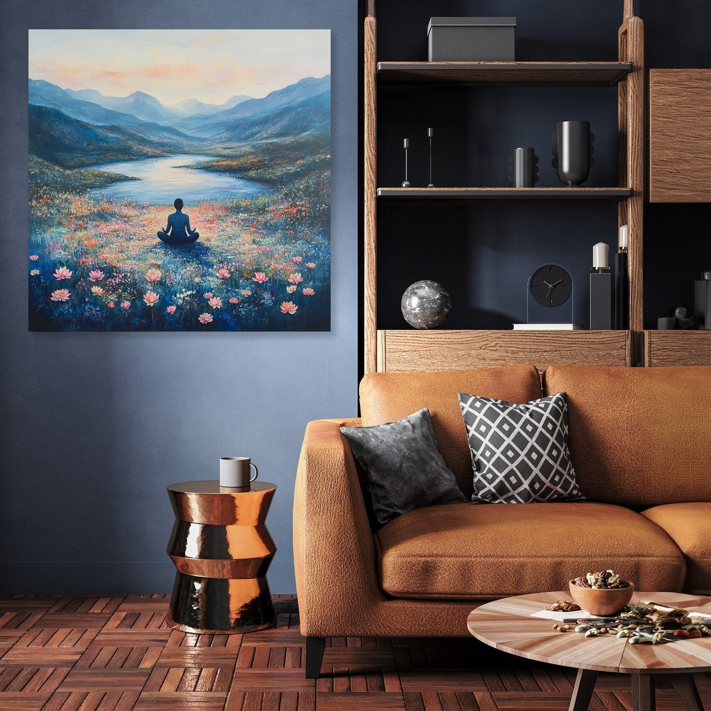 Meditation Harmony Canvas