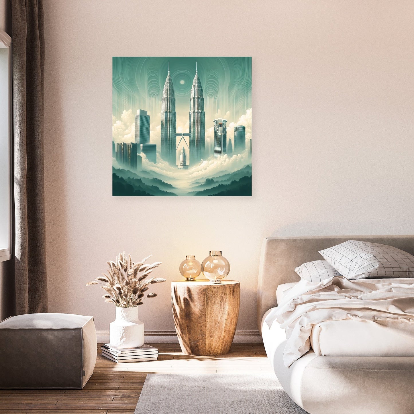 Ethereal Towers Canvas