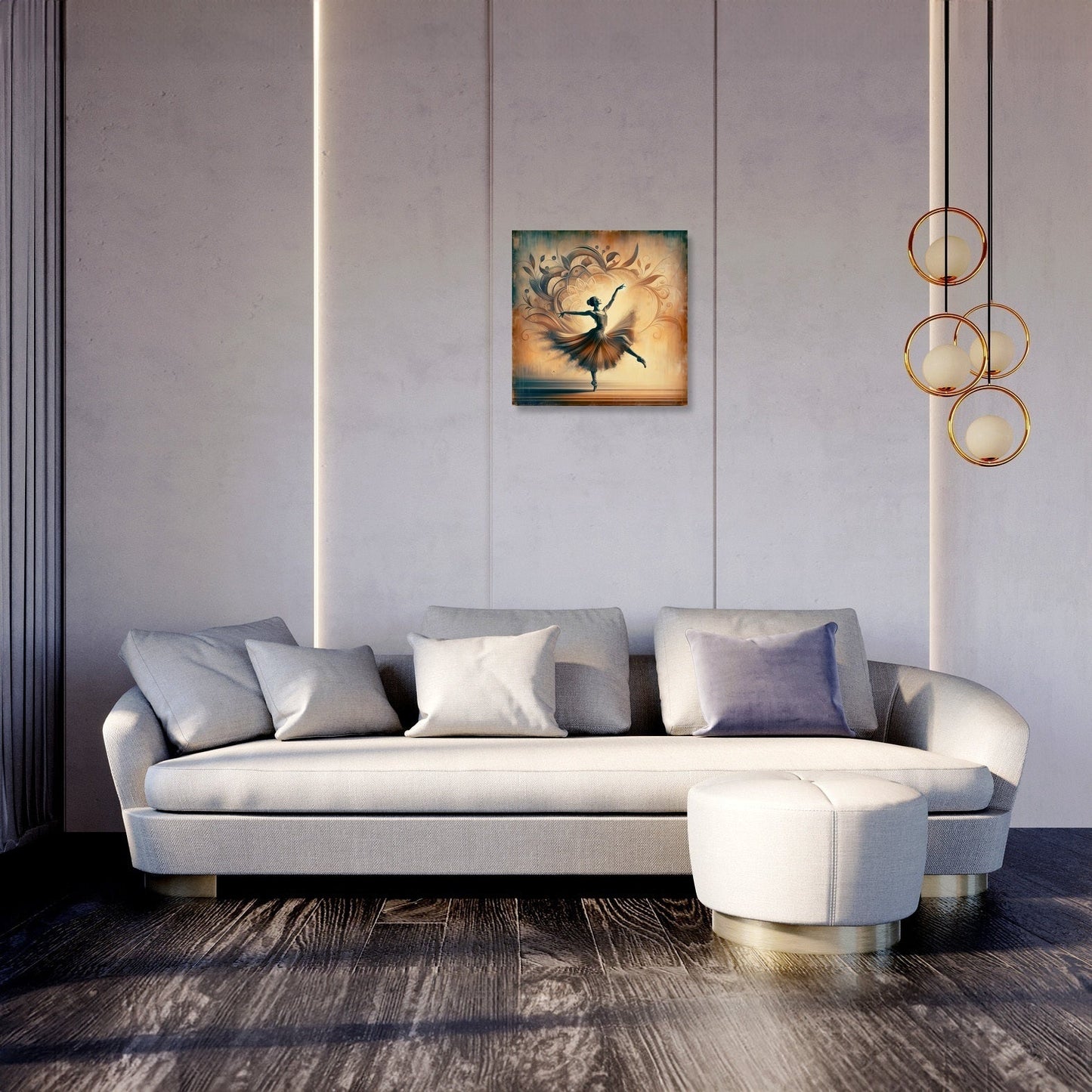 Retro Melody Canvas