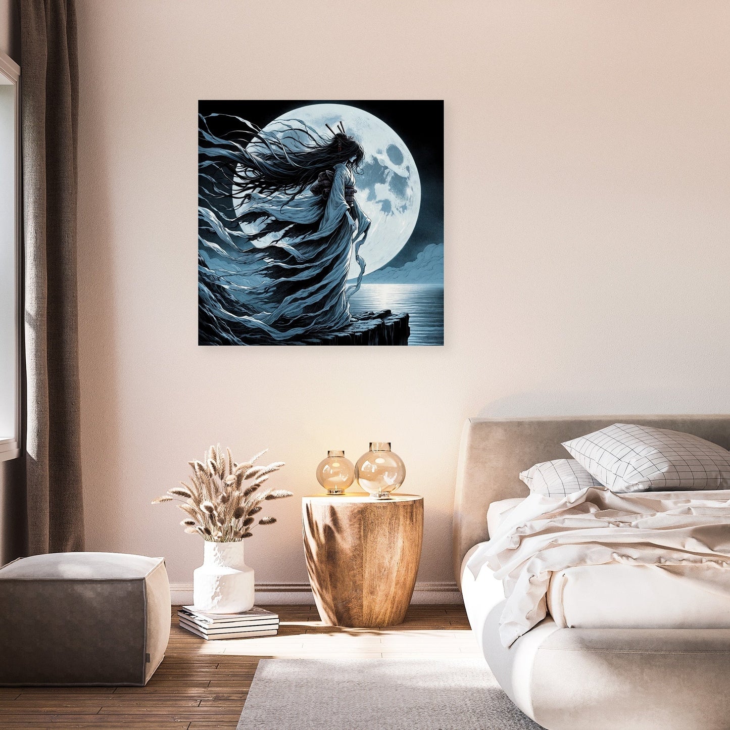 Cliffside Onryo Canvas