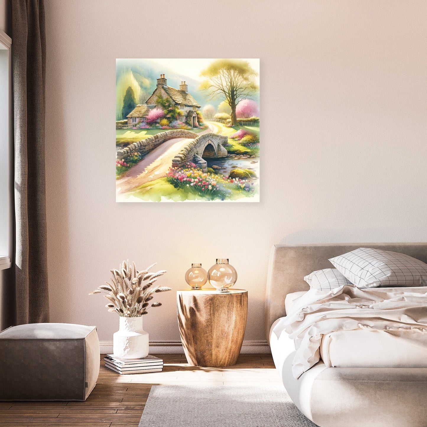 Springtime Stonebridge Retreat Canvas