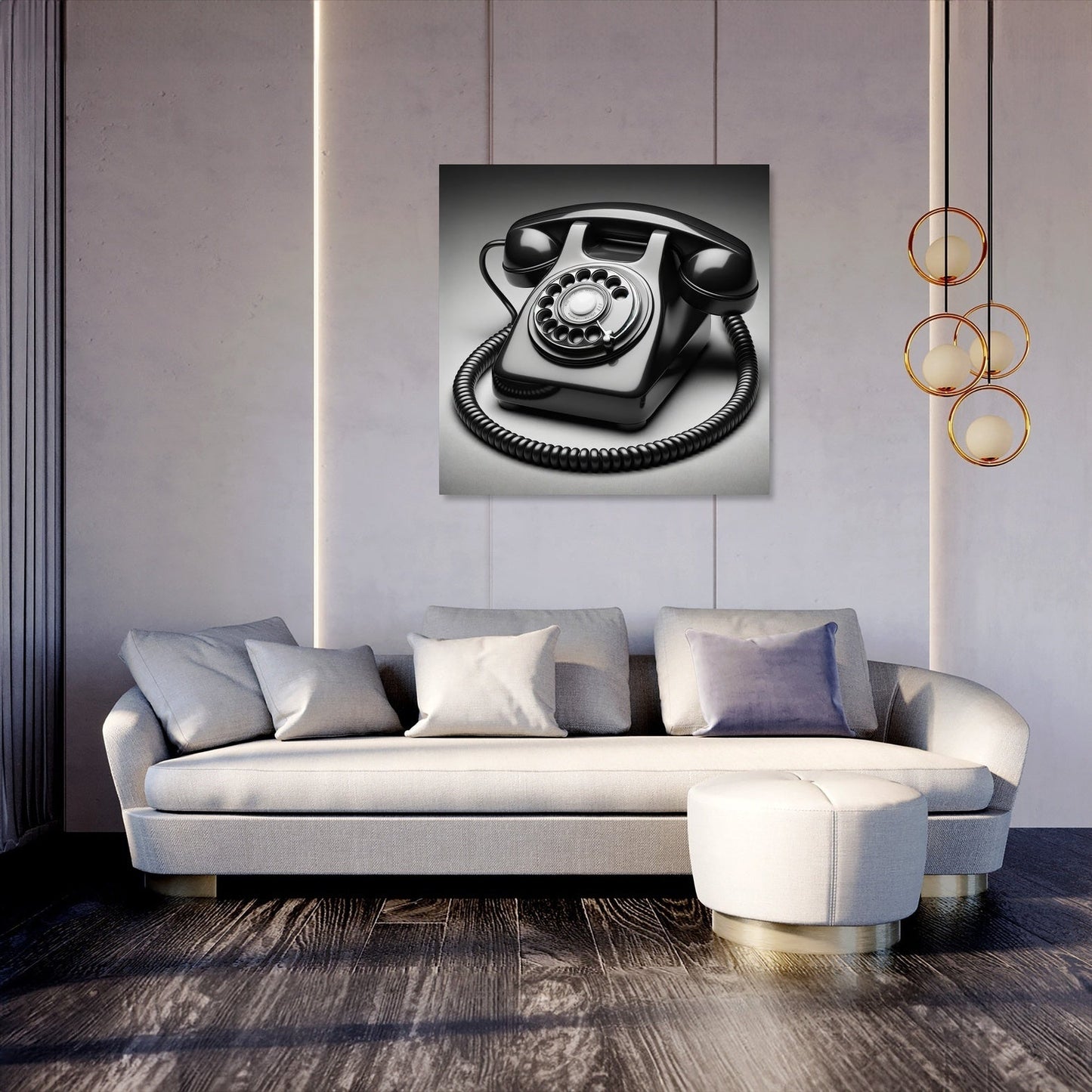 Timeless Dial Canvas